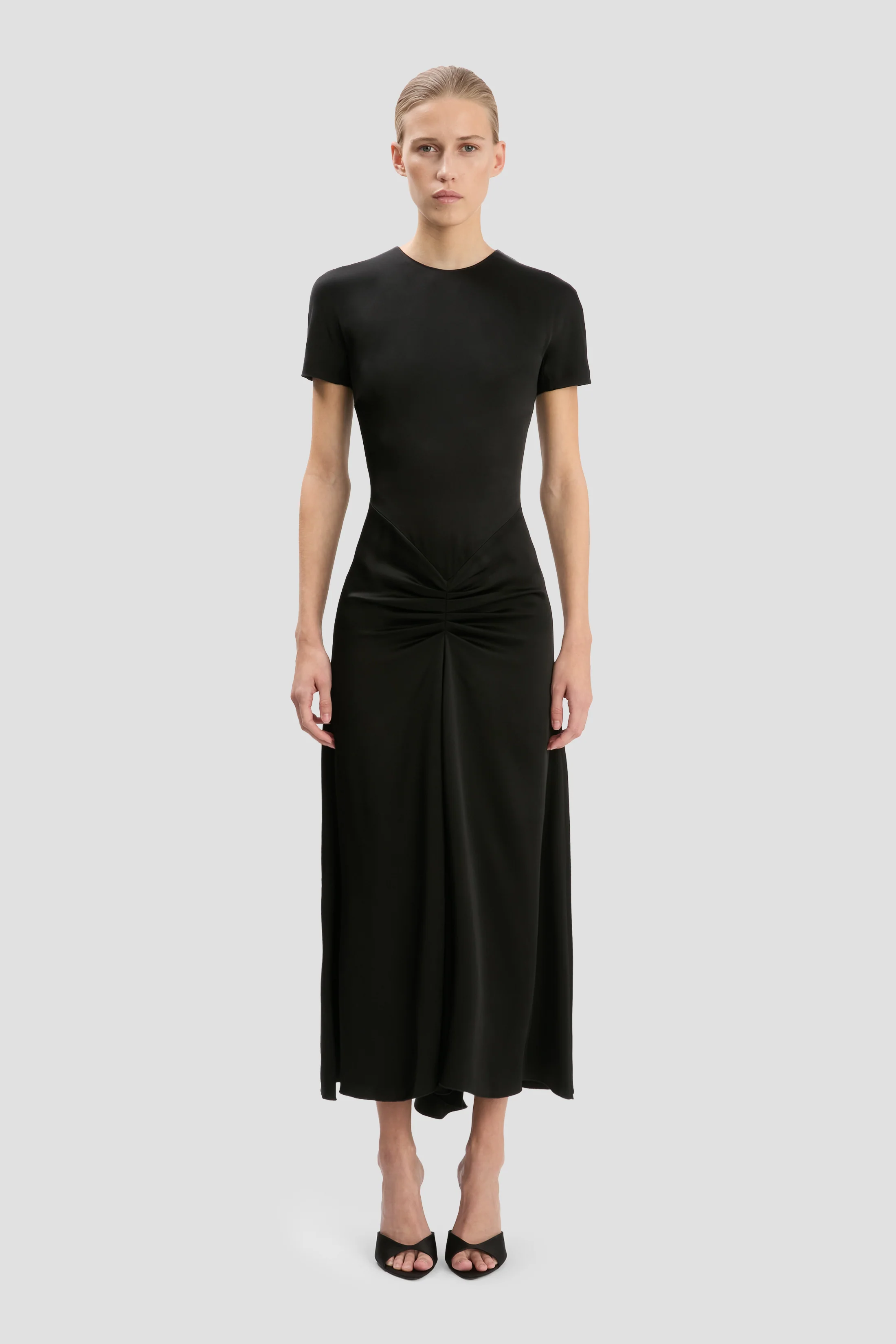 Blaire Midi Dress In Black