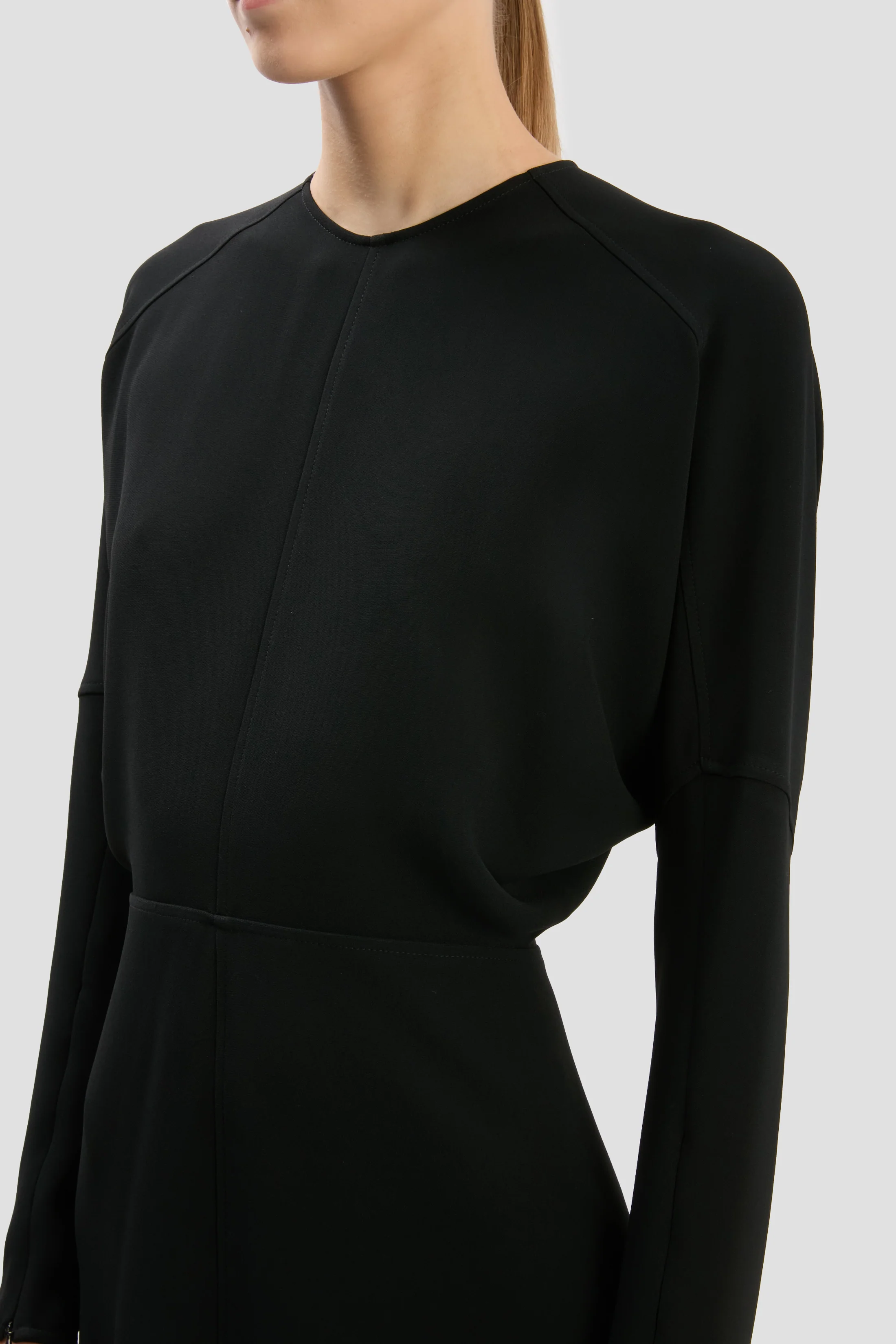1027-dolman-midi-dress-in-black-3.webp Dolman Midi Dress In Black