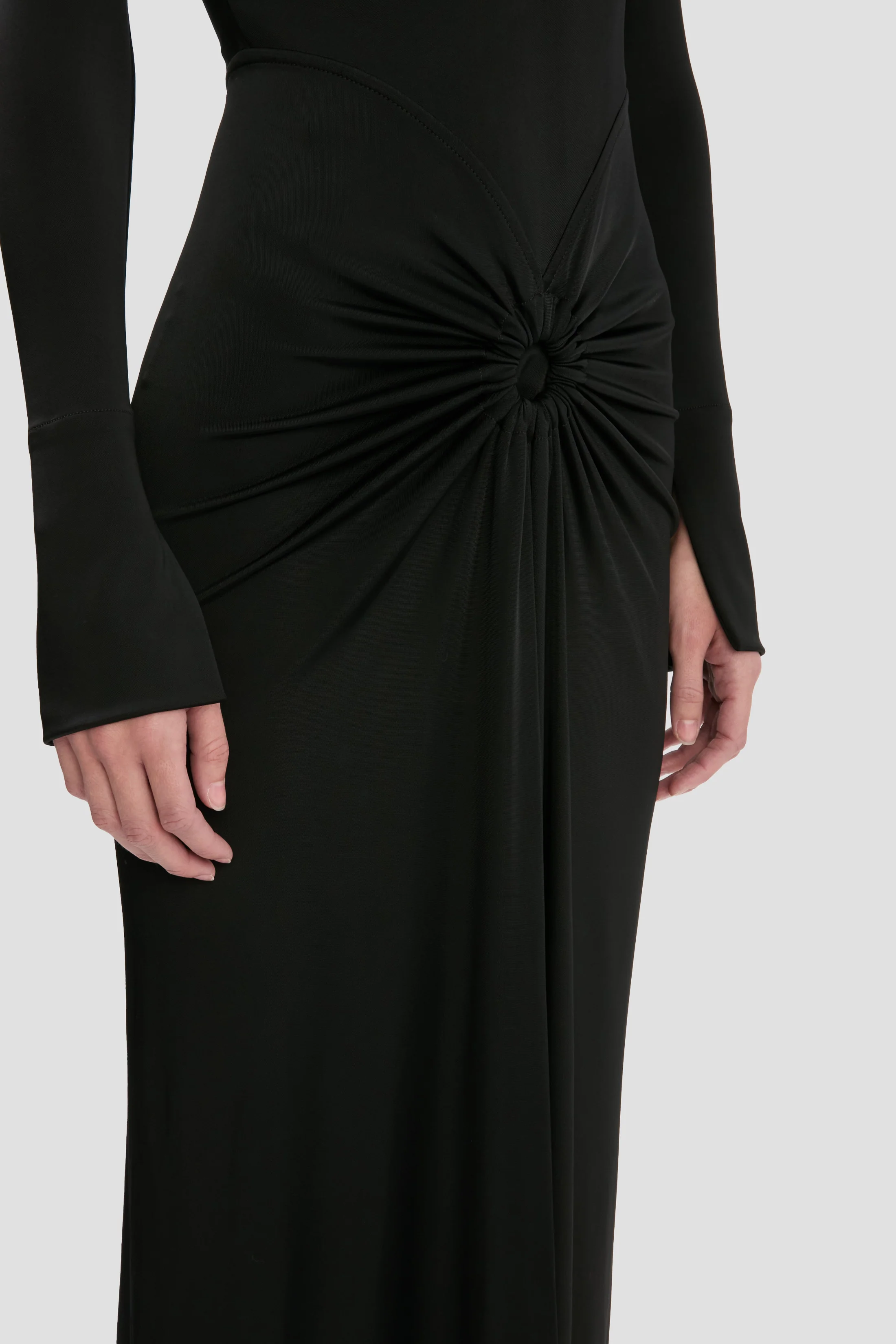 1035-frances-midi-dress-in-black-3.webp Frances Midi Dress In Black