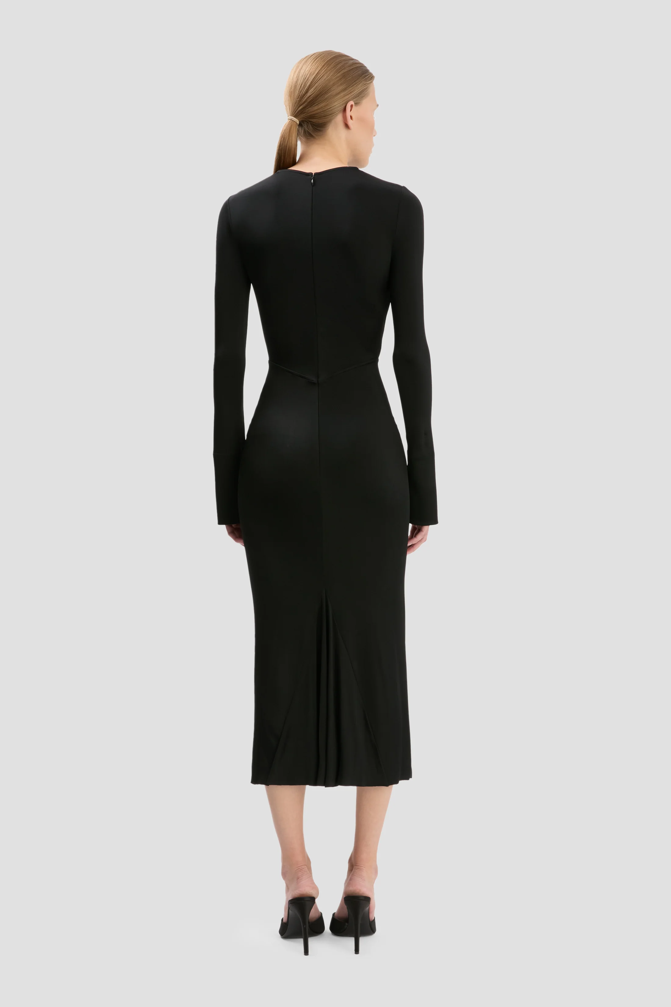 1035-frances-midi-dress-in-black-4.webp Frances Midi Dress In Black