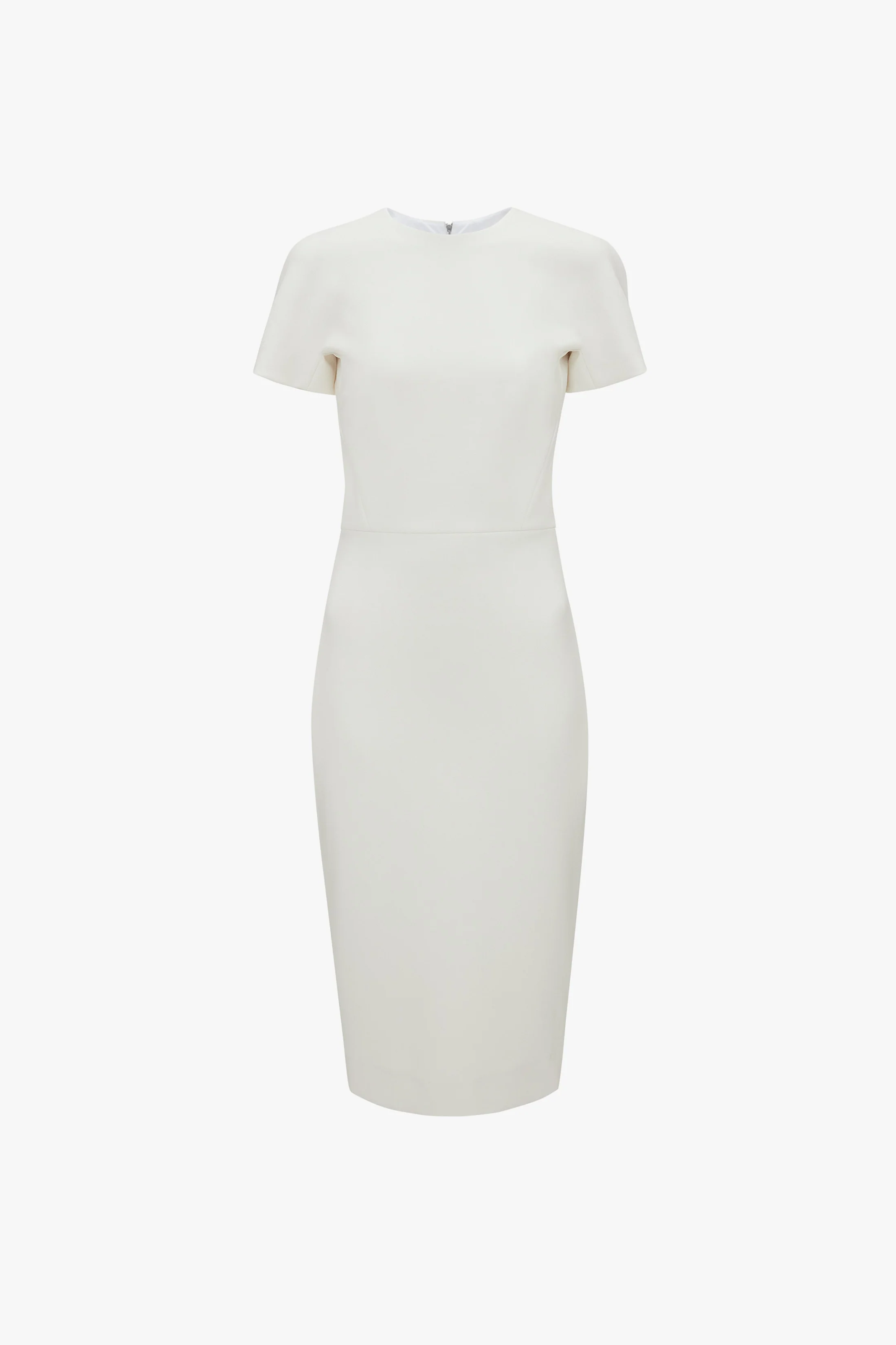 Claude Midi Dress In Ivory