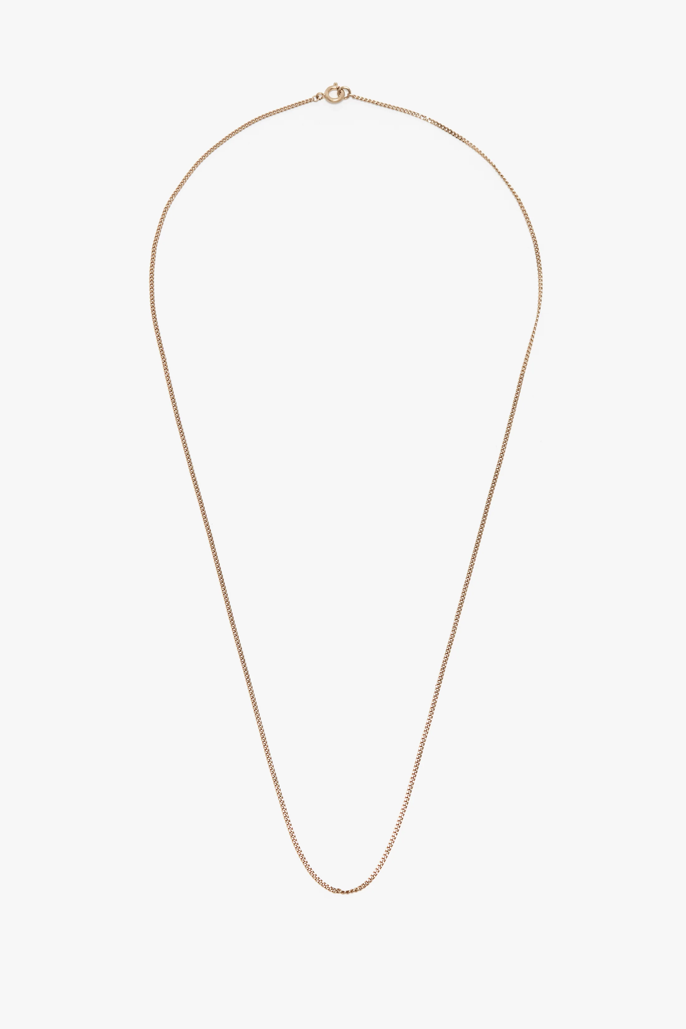Long Fine Chain In Gold