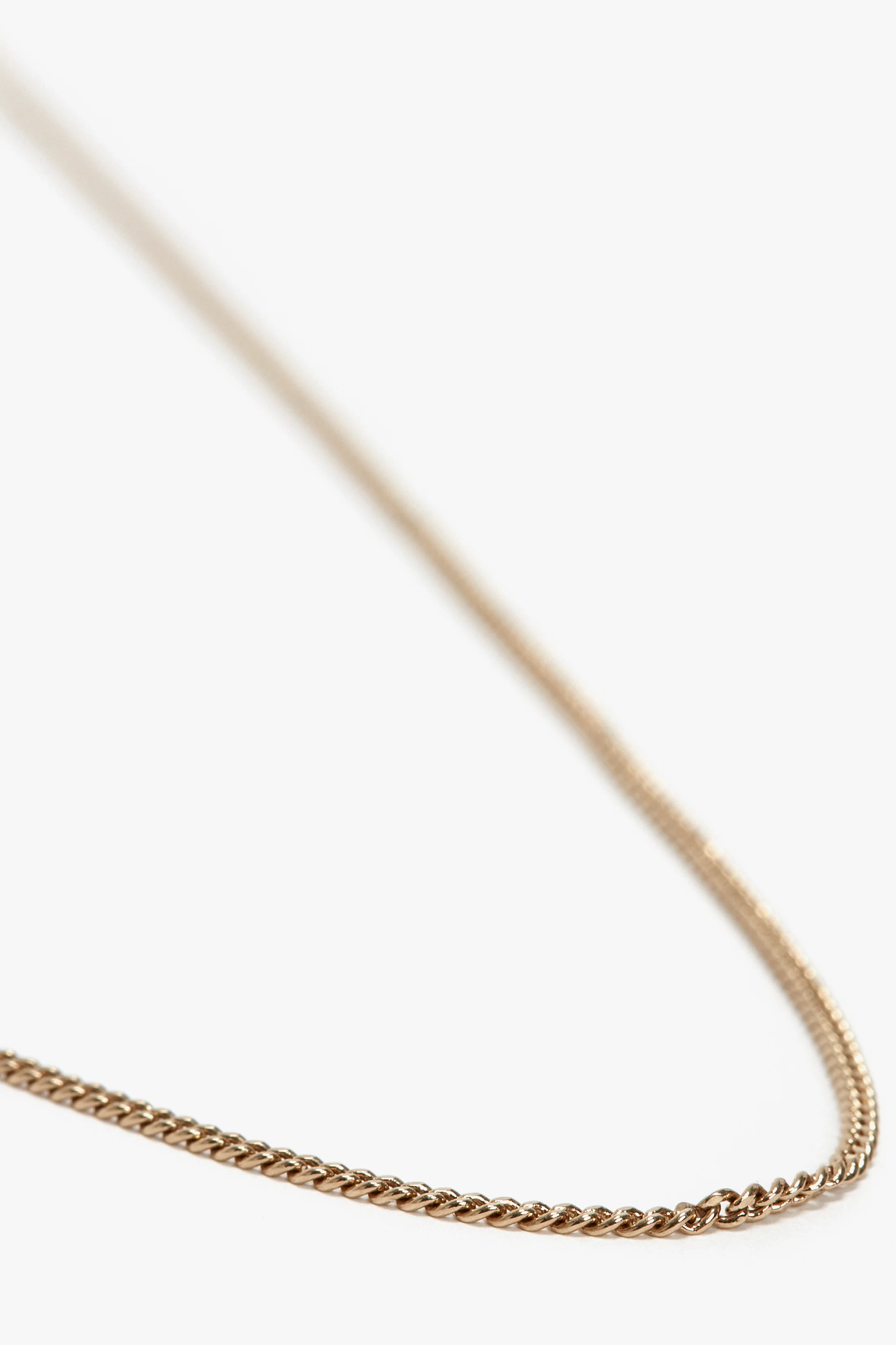 Long Fine Chain In Gold