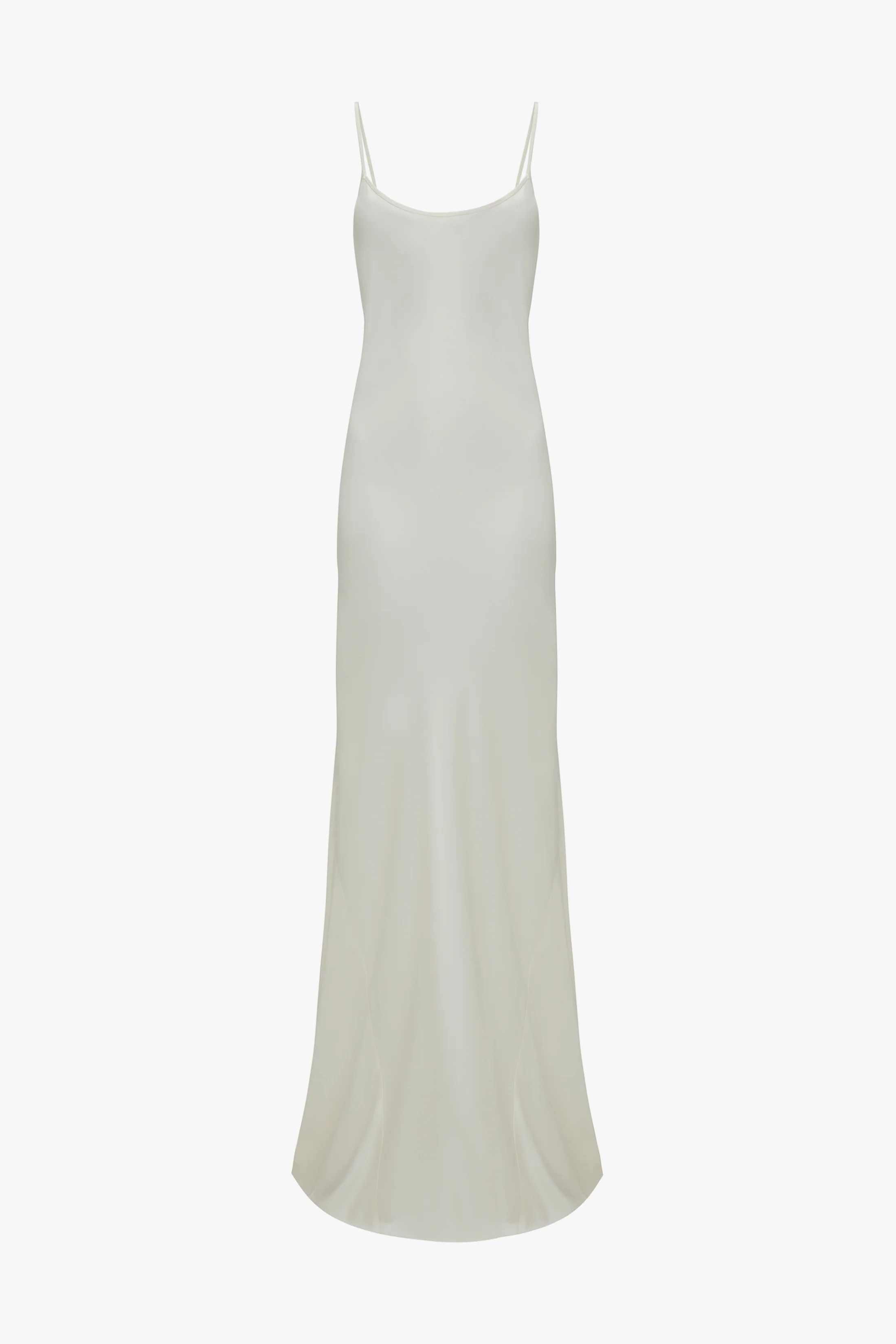 Floor-Length Cami Dress In Ivory