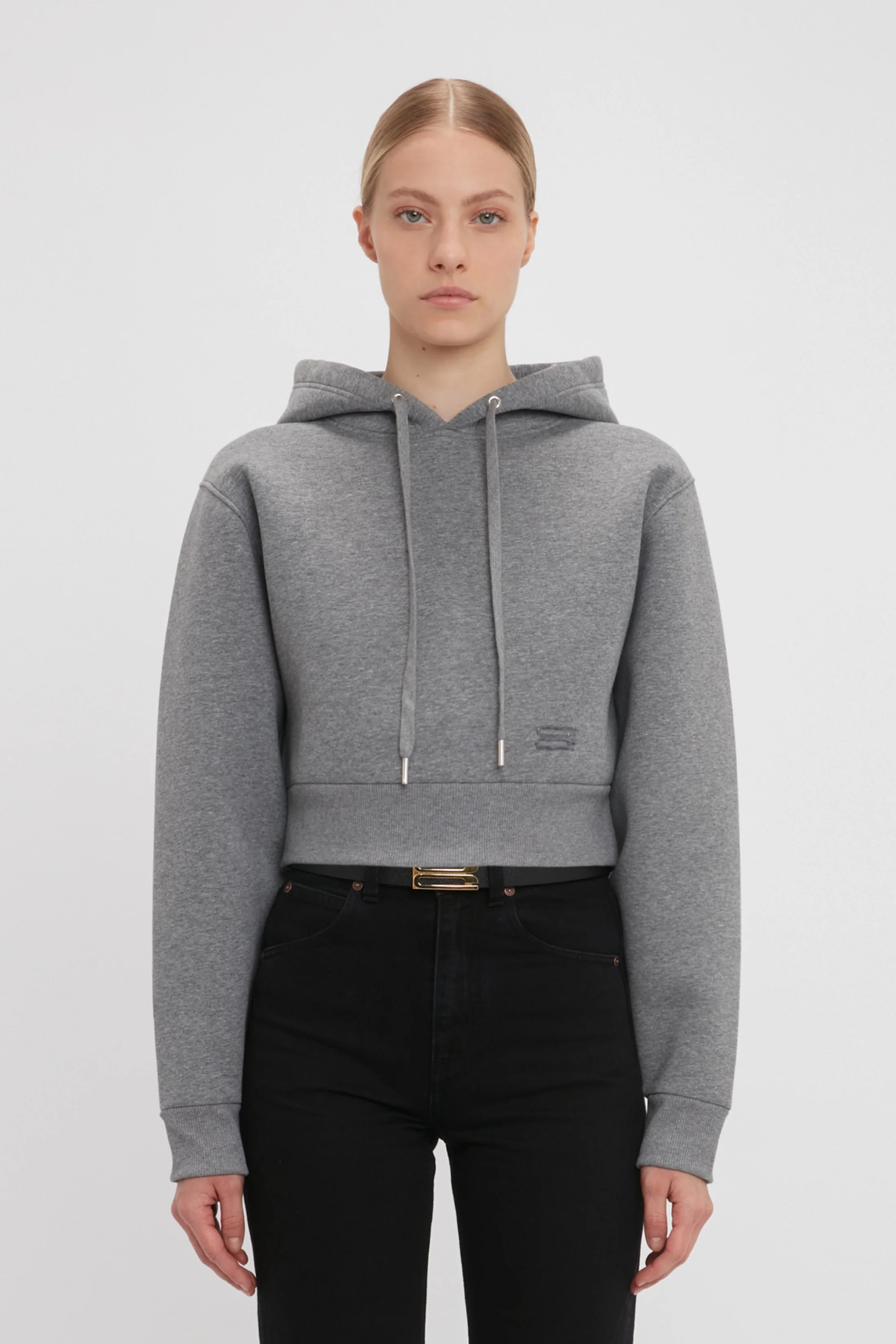 1541-cropped-structured-hoodie-in-grey-marl-1.webp Cropped Structured Hoodie In Grey Marl
