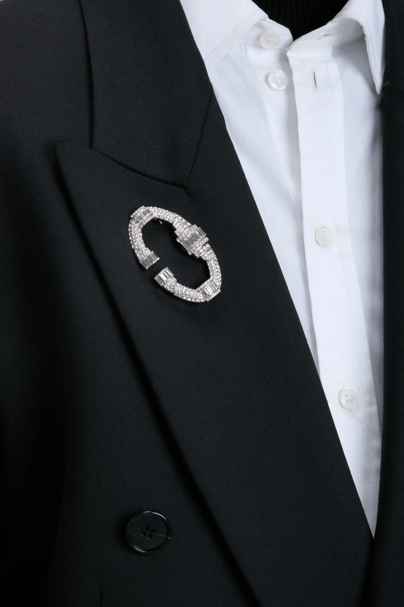 Crystal Brooch