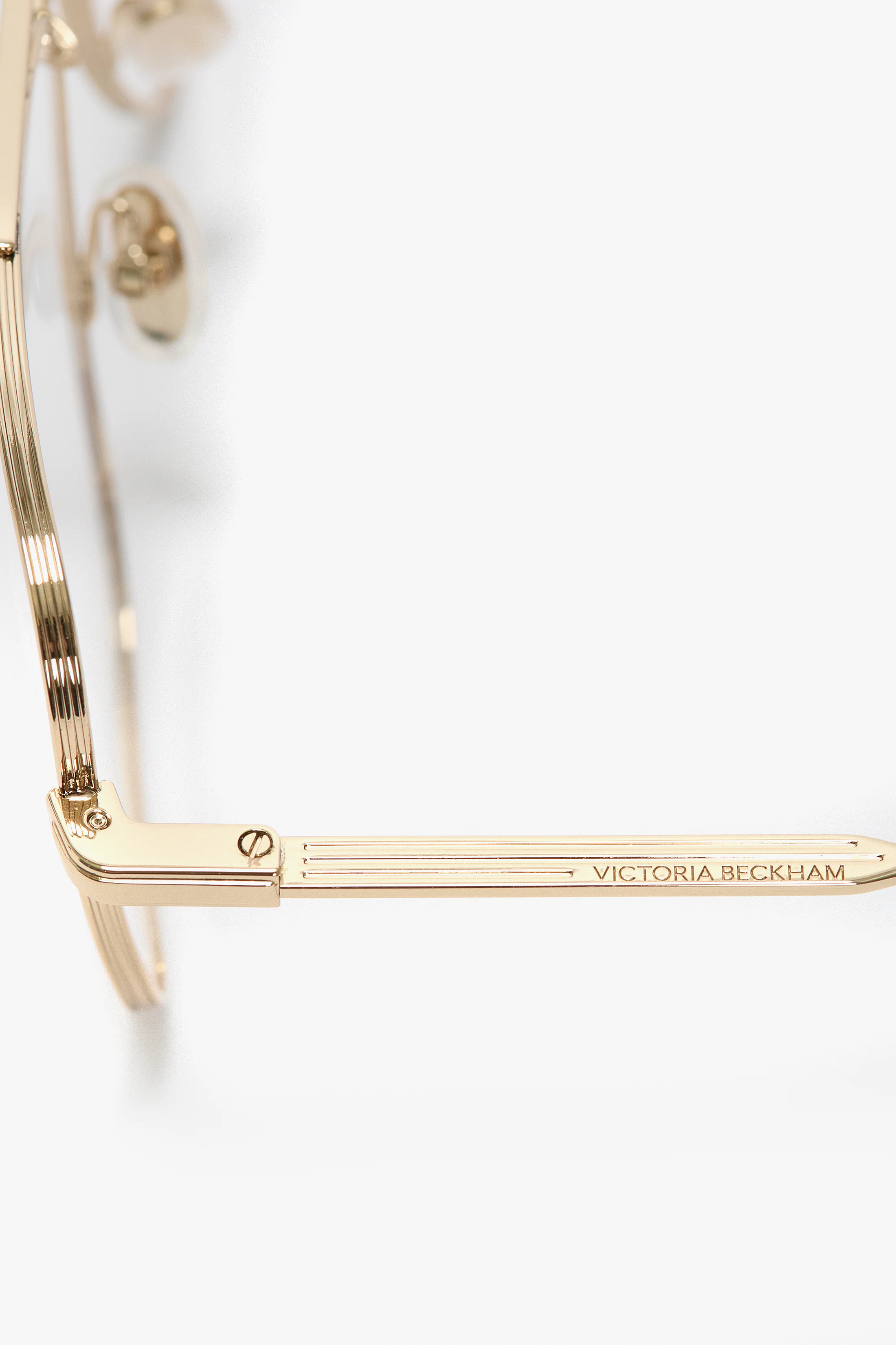 Fine Double Bridge Optical In Gold