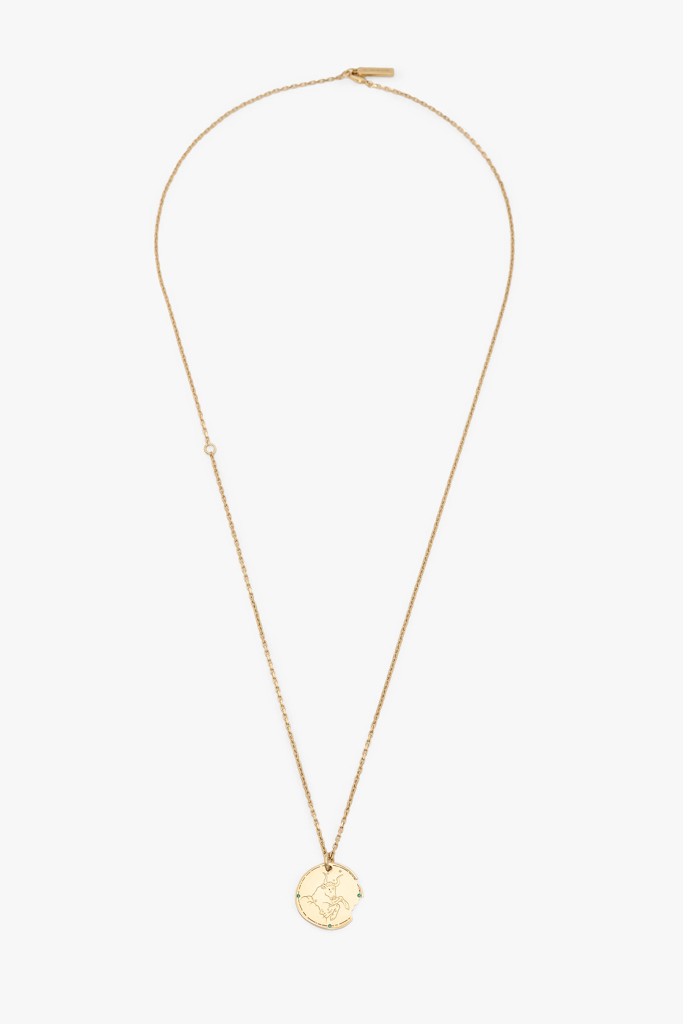 Taurus Zodiac Necklace