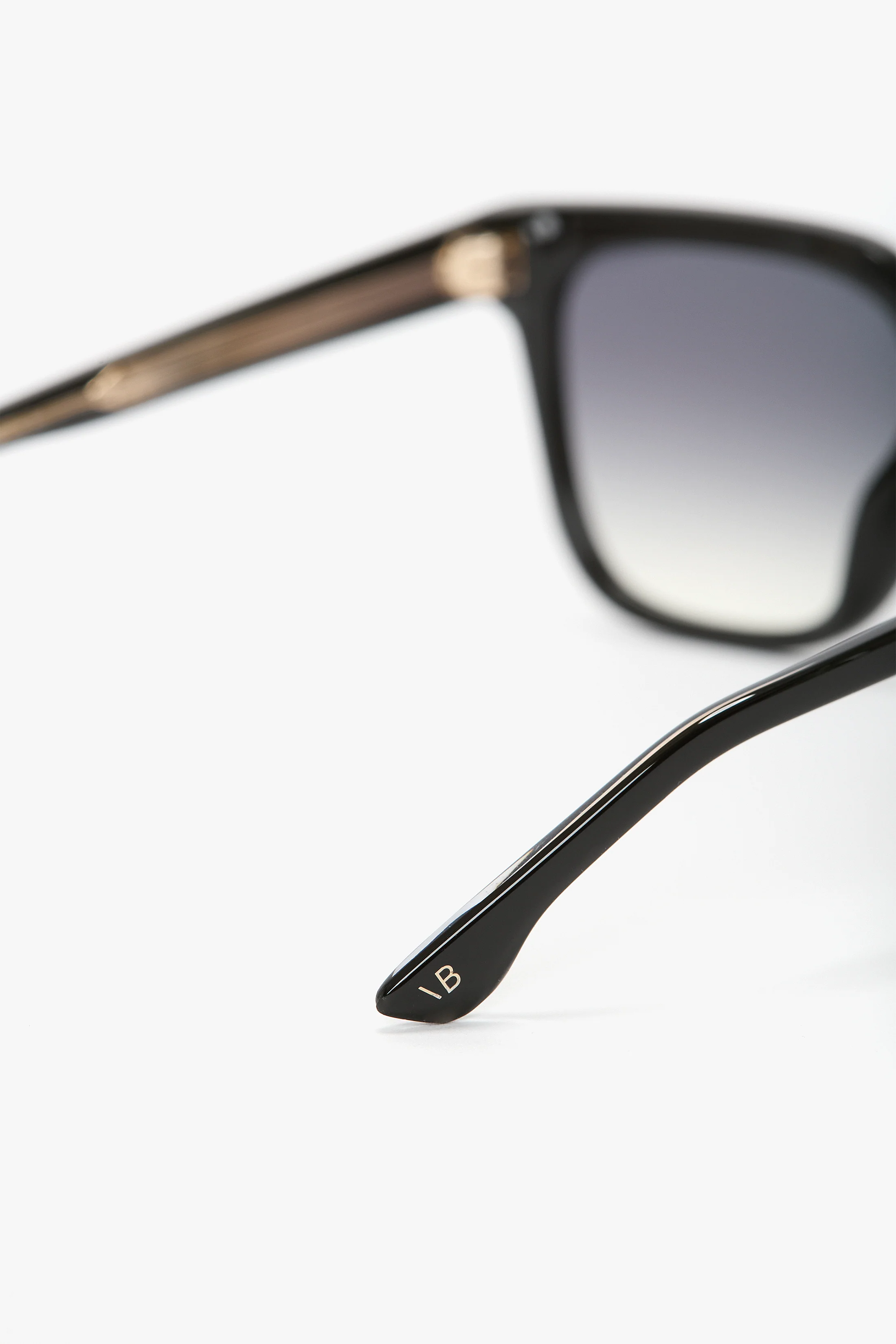 Oversized Acetate Sunglasses in Black