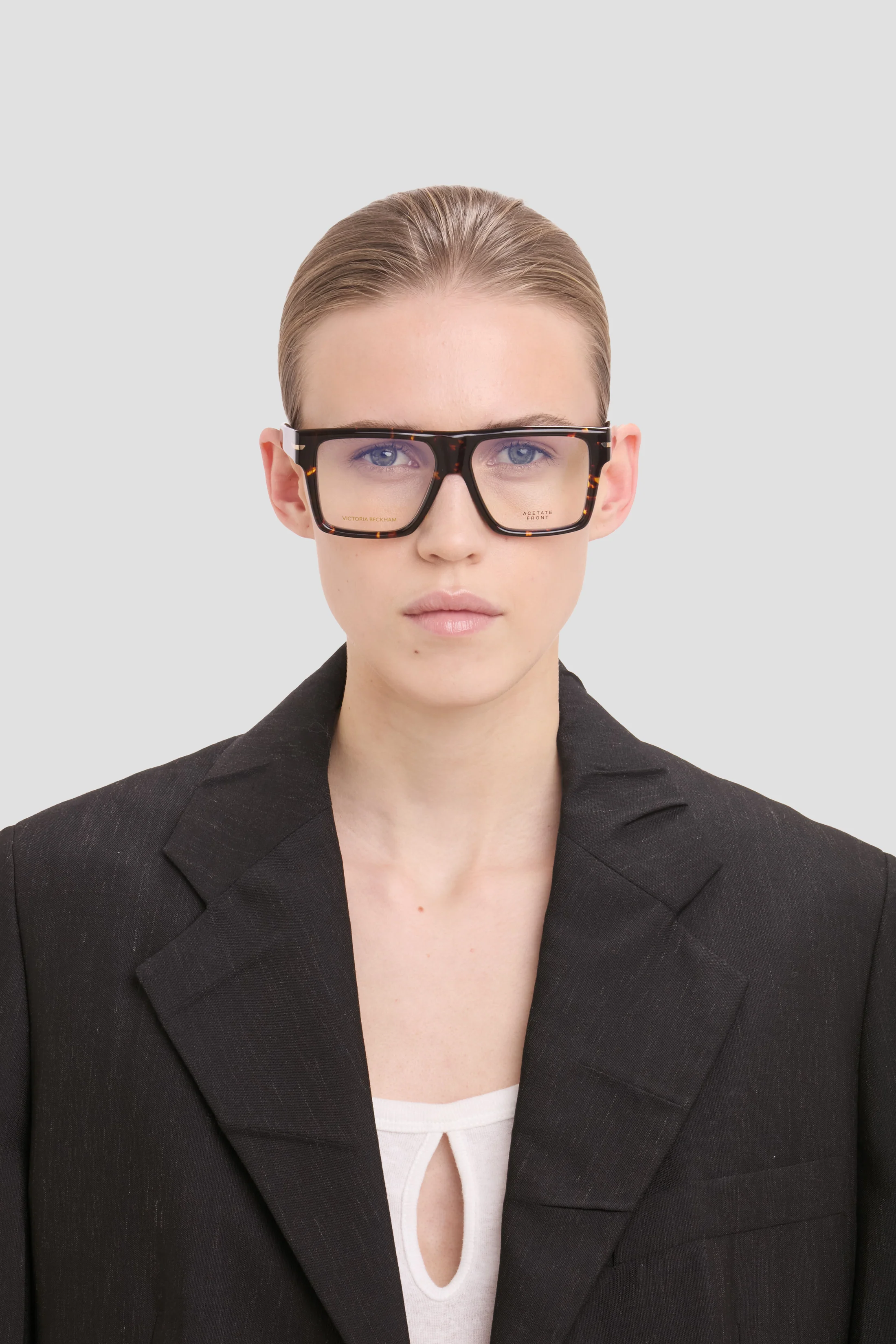 Sculpted Flat Top Frame In Havana
