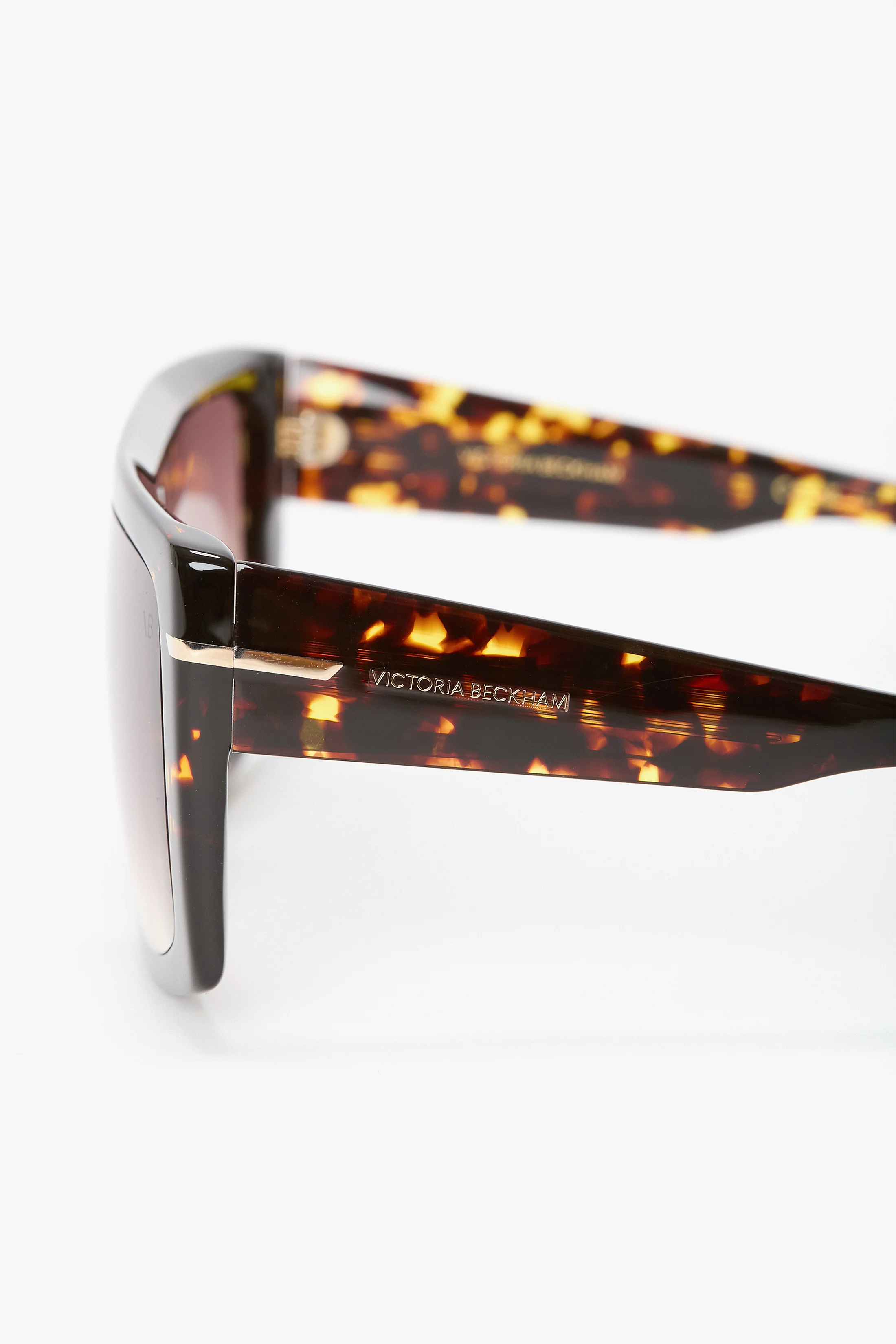 Oversized Flat Top Frame In Havana