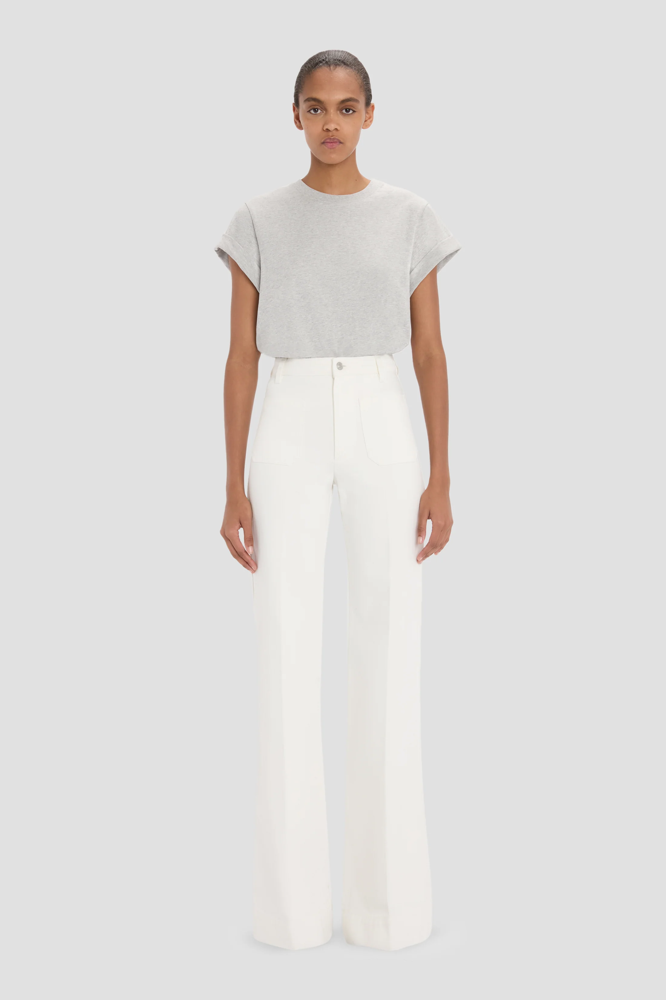 Alina Stretch Jean In White