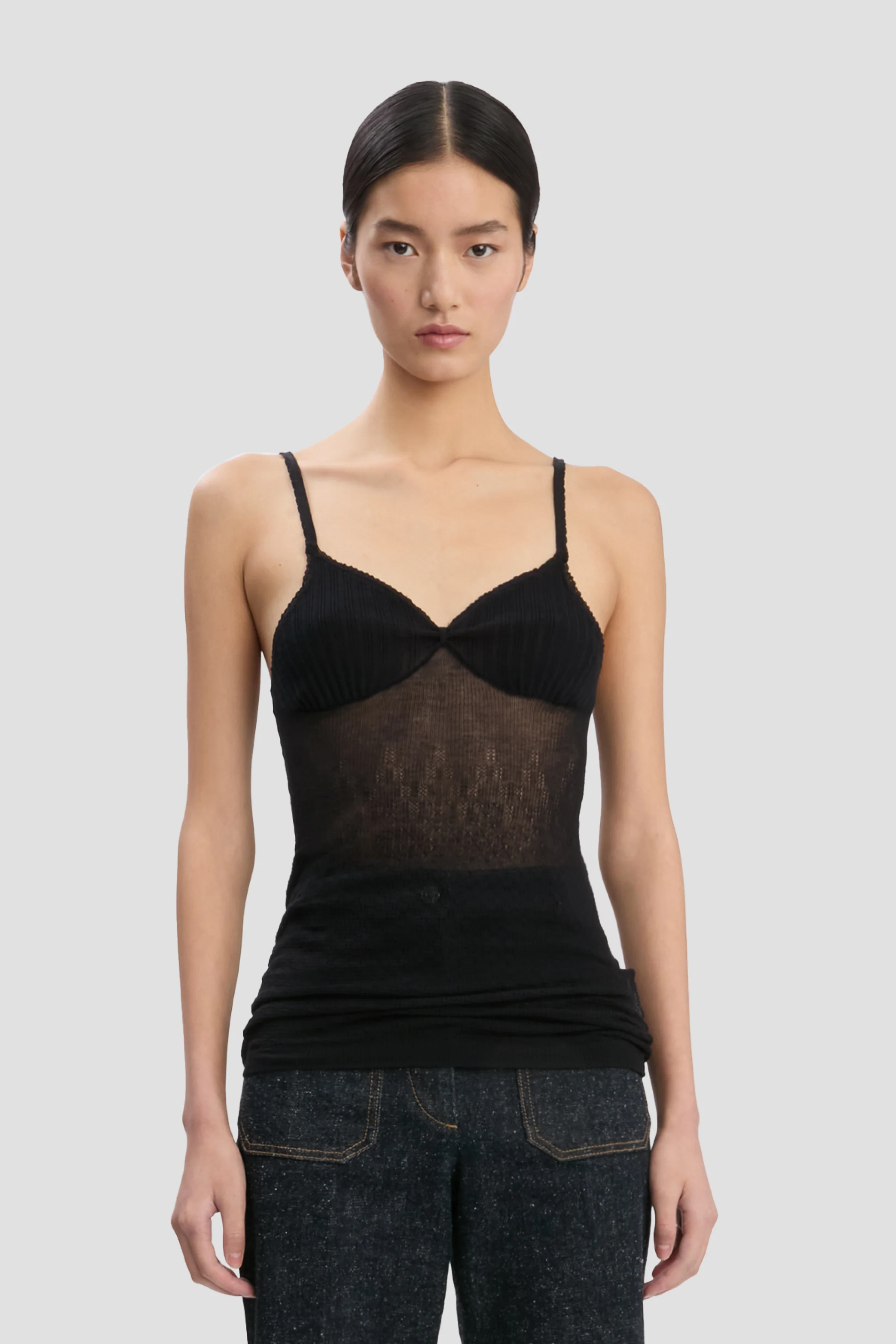 Cami Top In Black