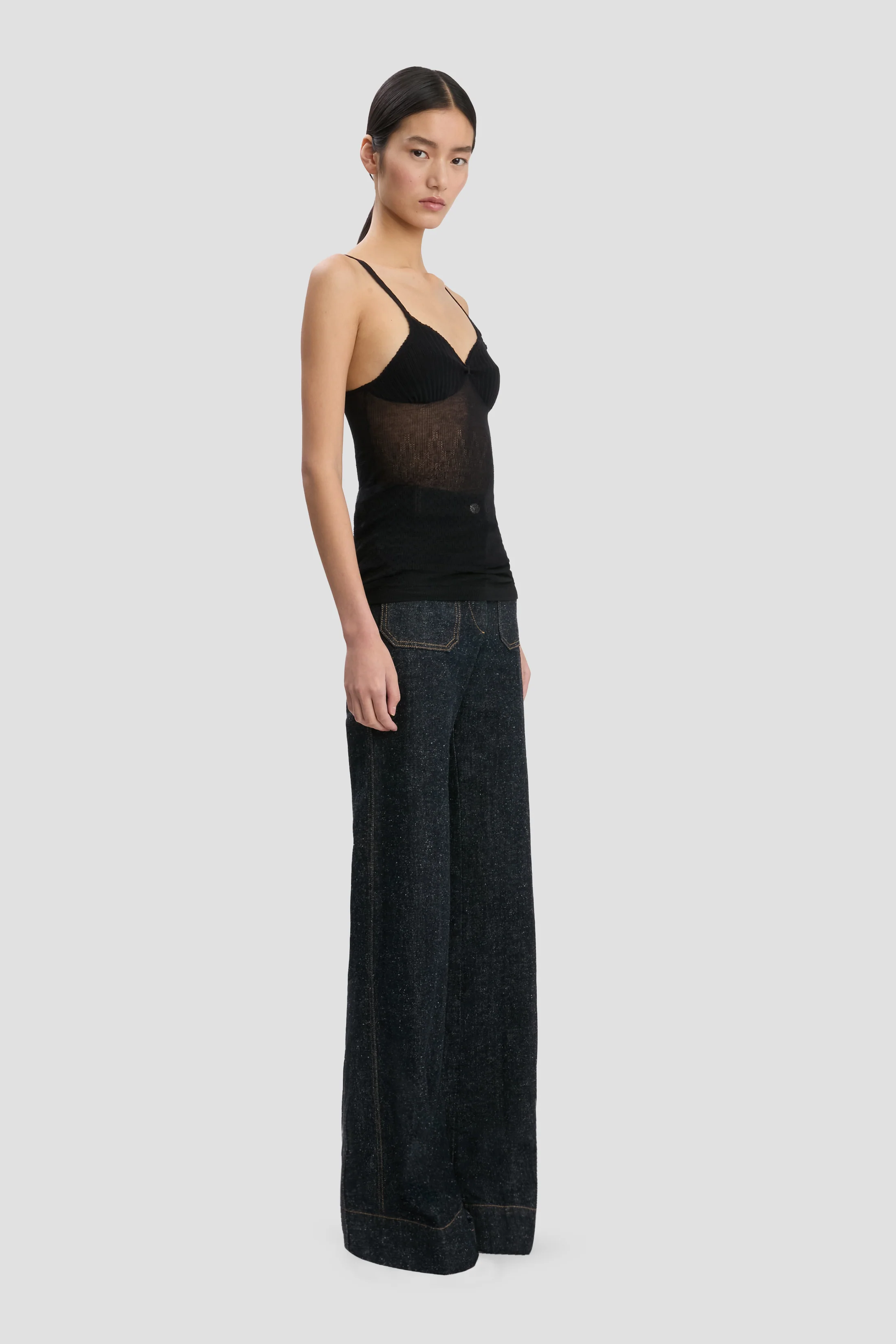 Cami Top In Black