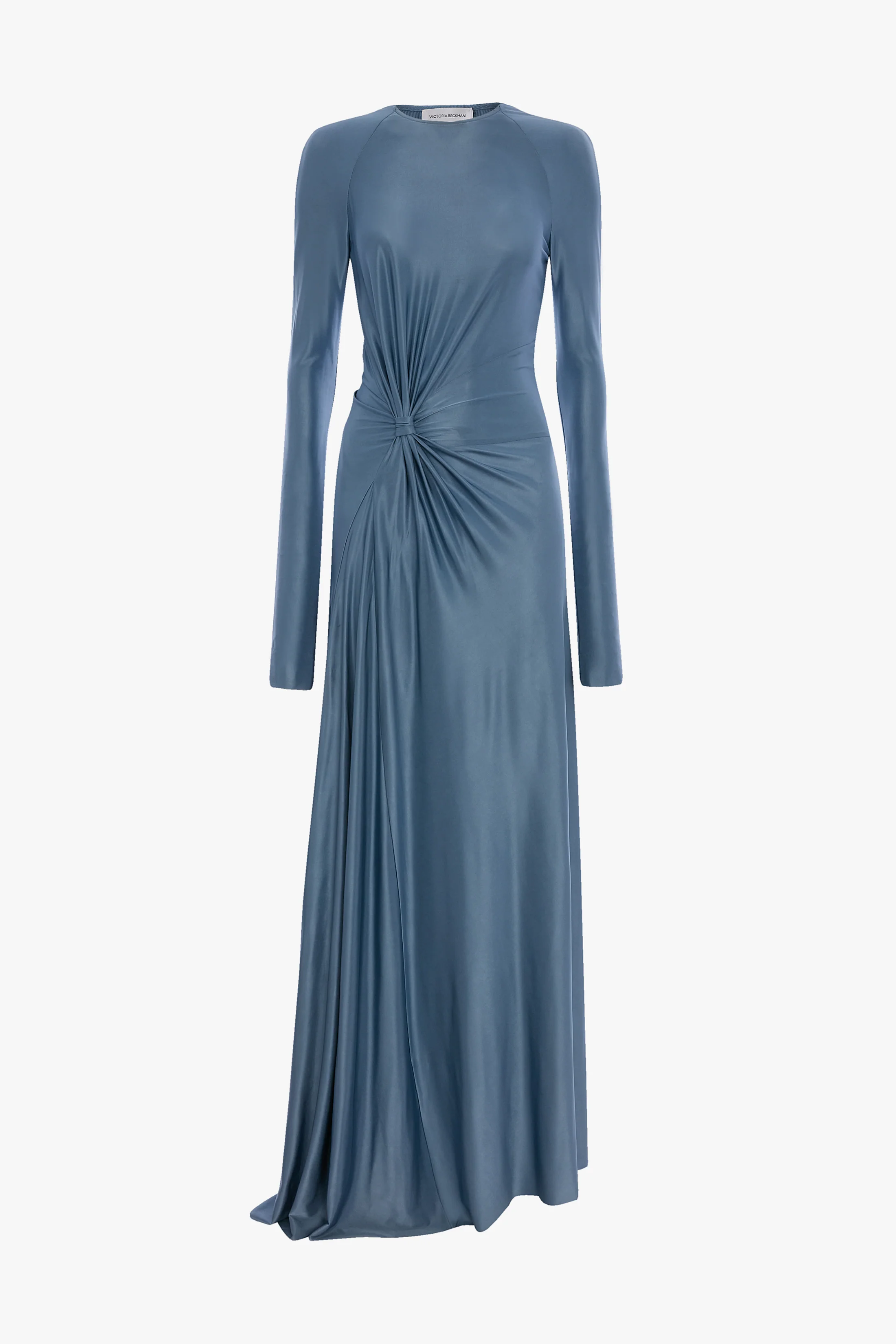 Twist Waist Gown In Stone
