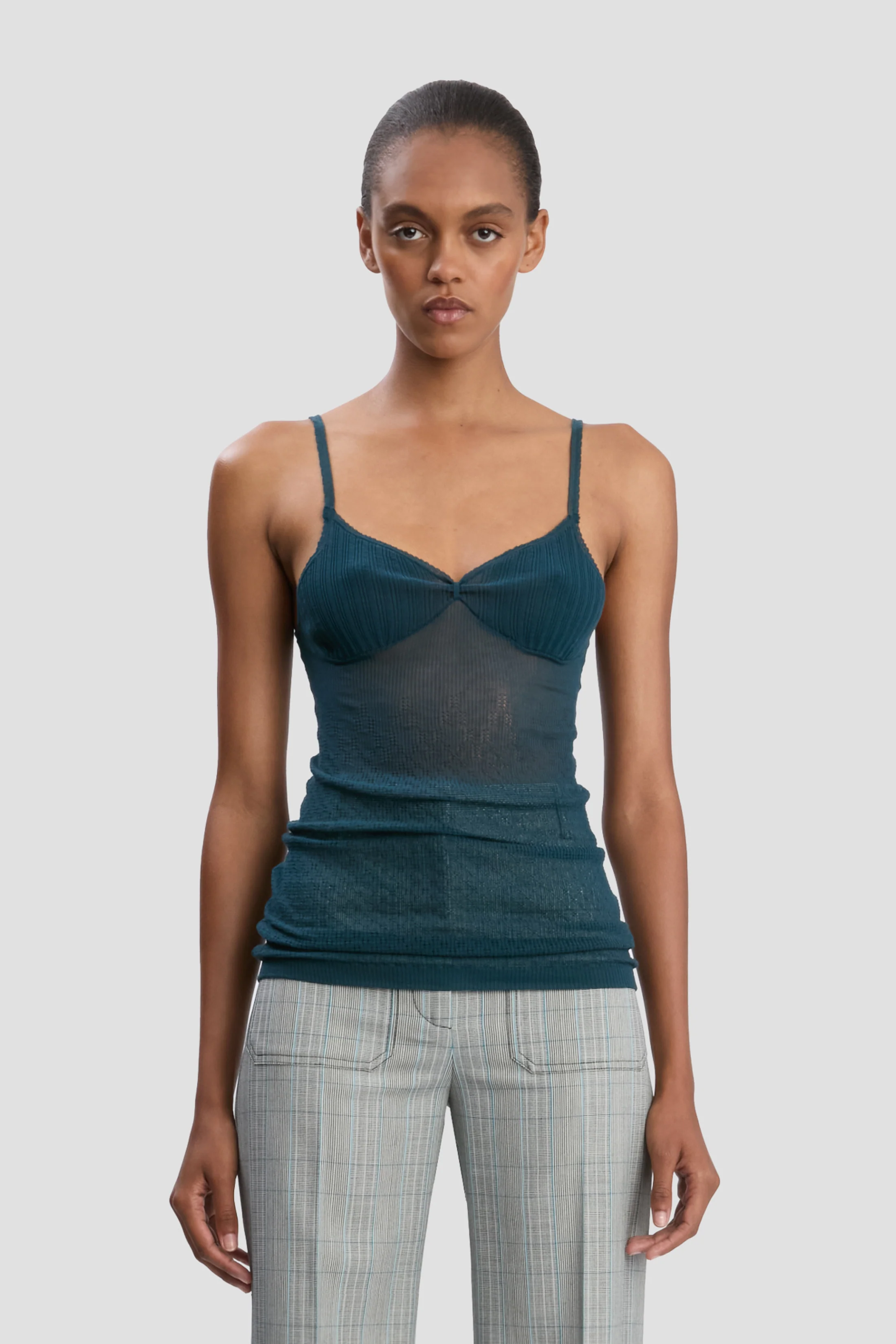 Cami Top In Teal