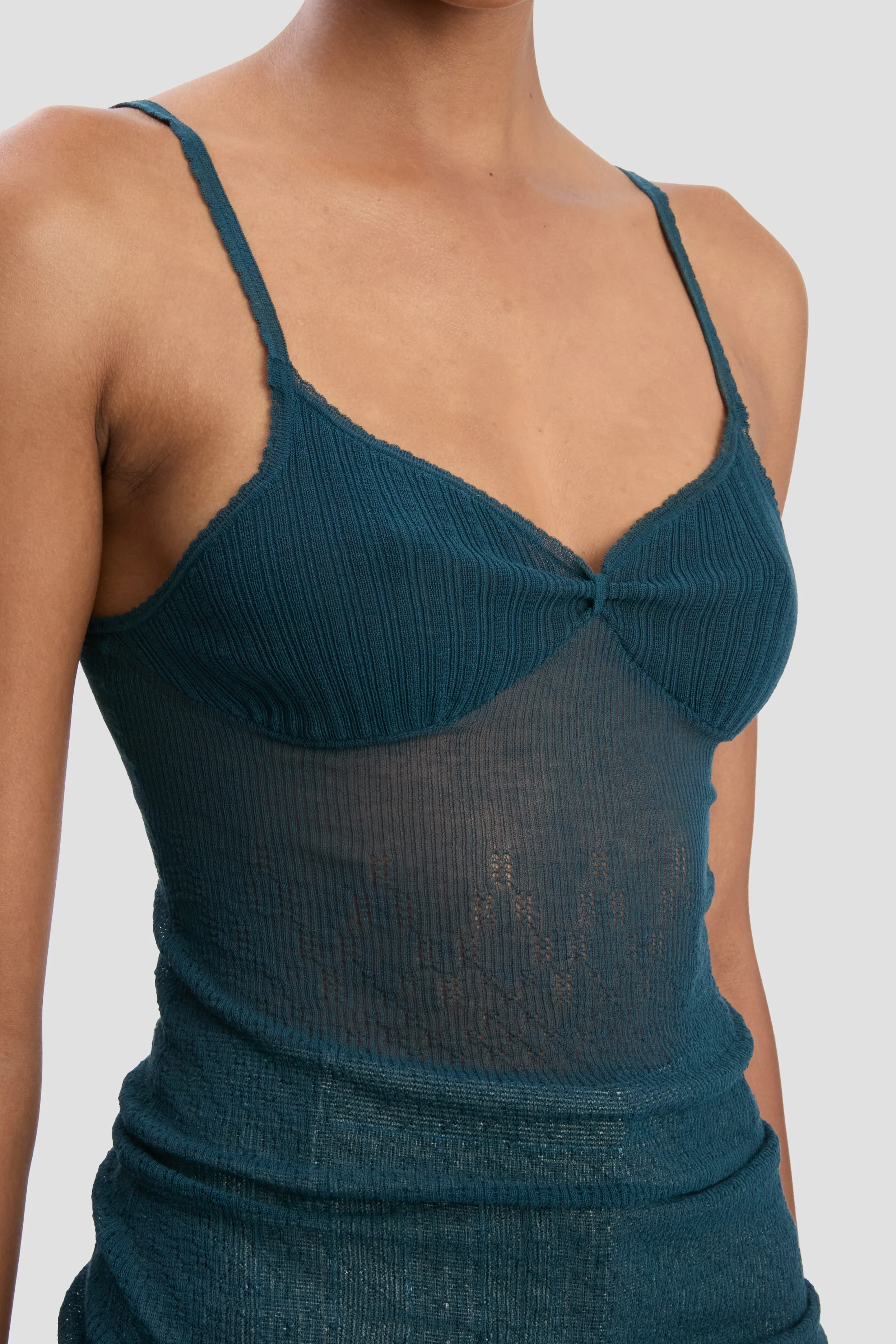 Cami Top In Teal