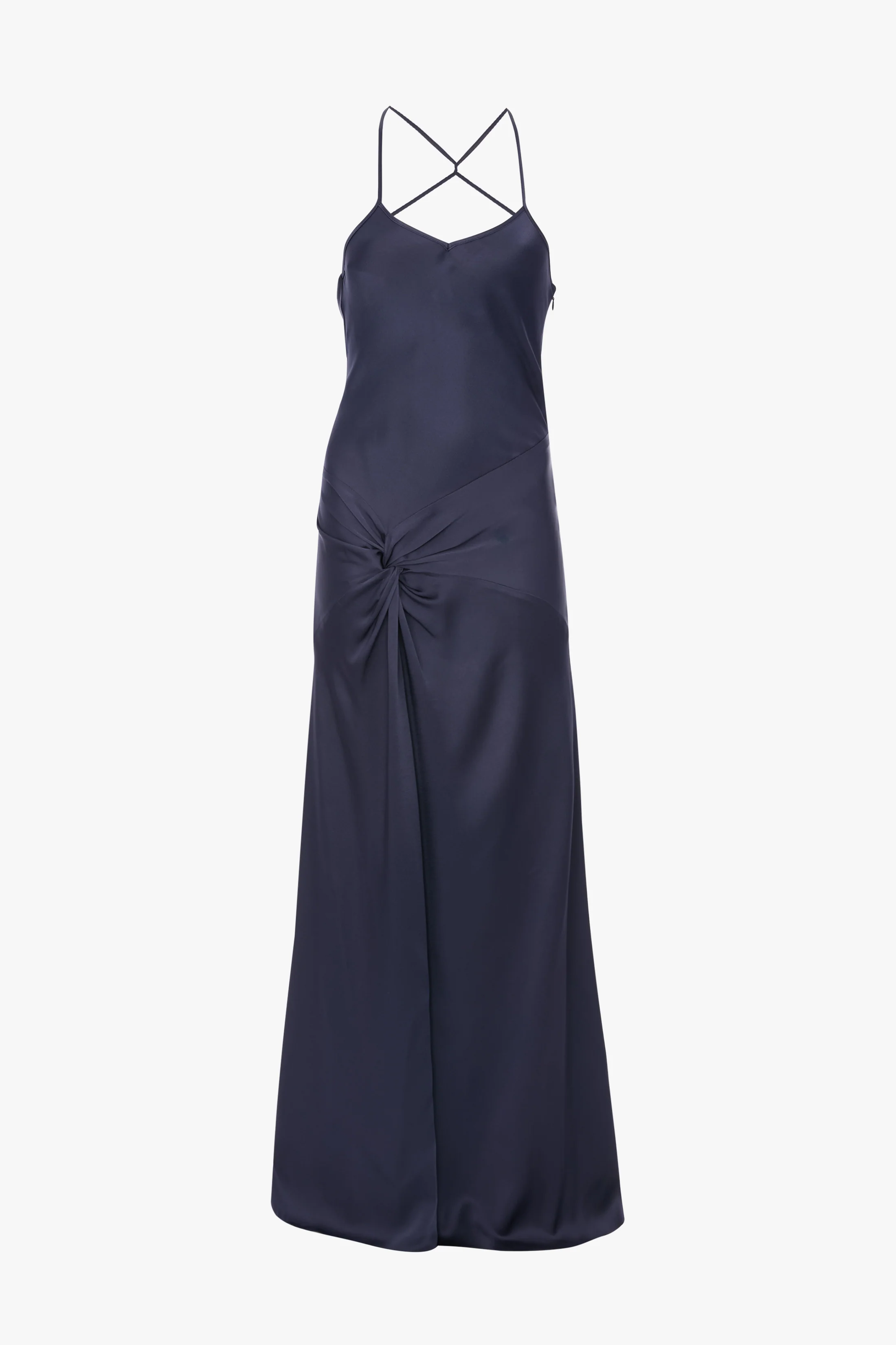 Draped Cami Gown In Eclipse