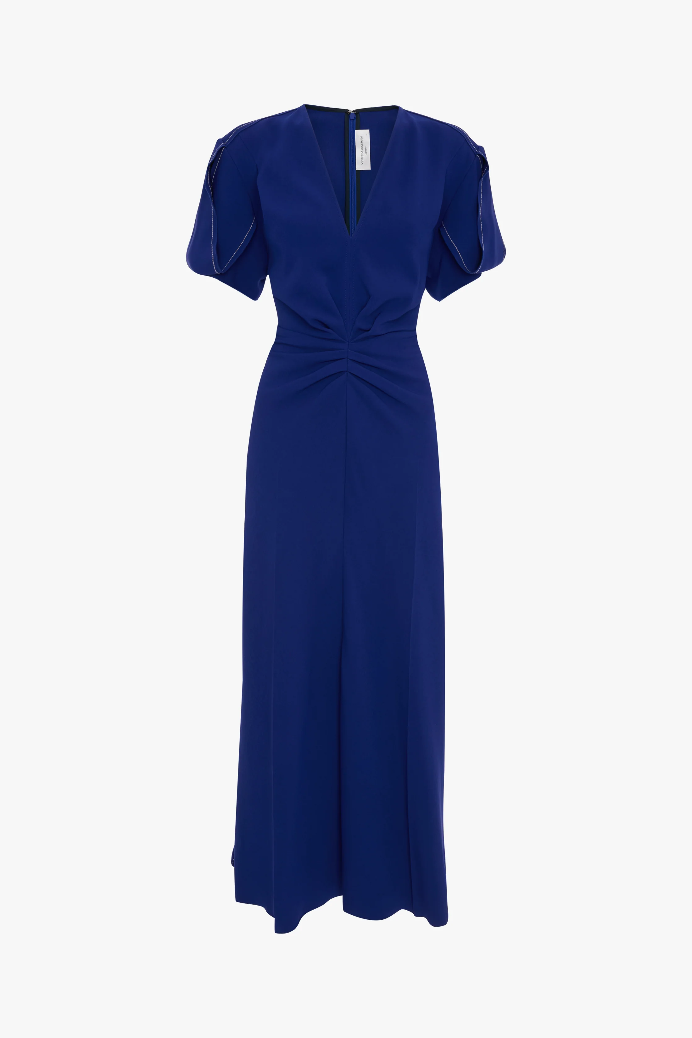 Eve Midi Dress In Bright Indigo
