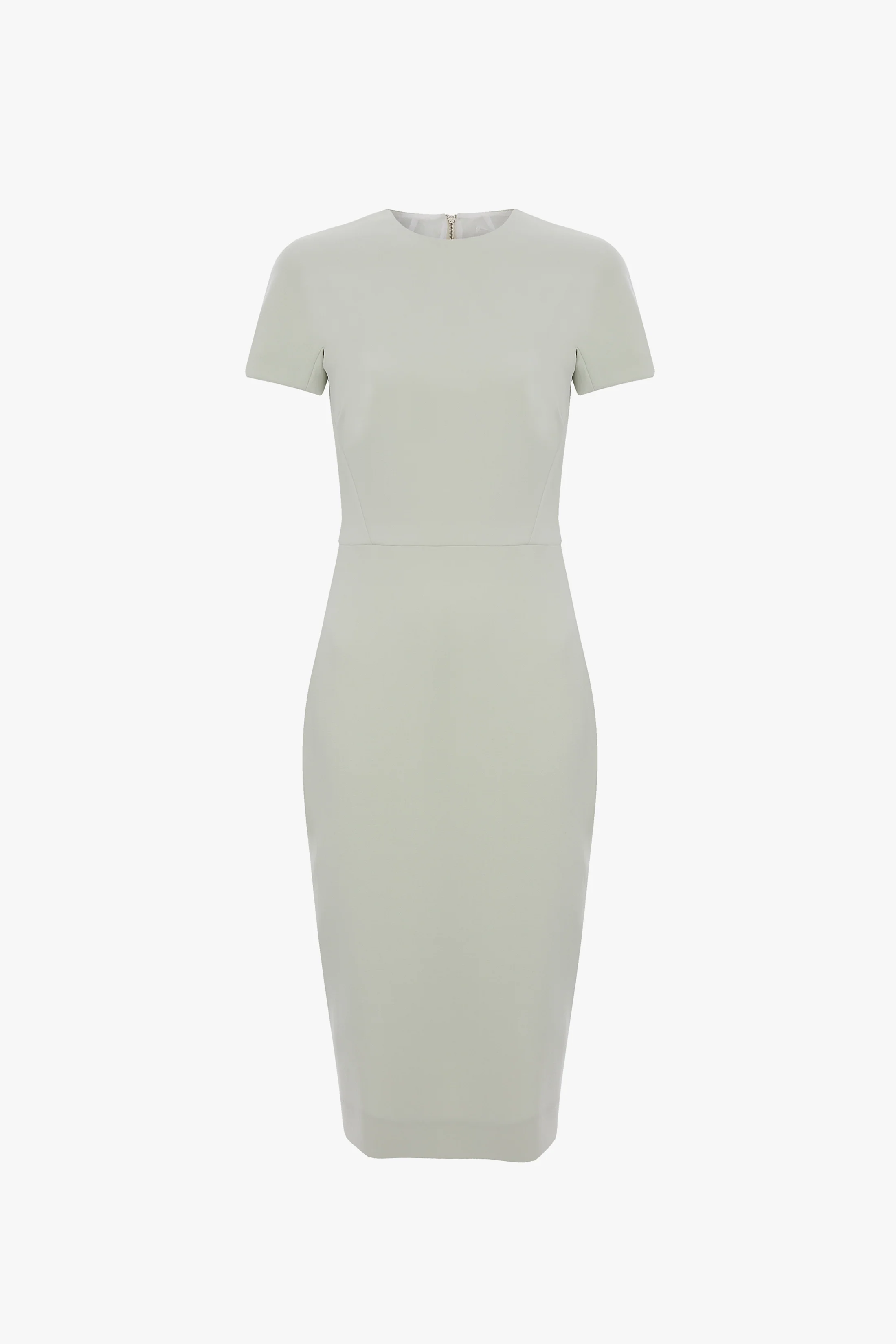 Fitted T-Shirt Dress In Aloe