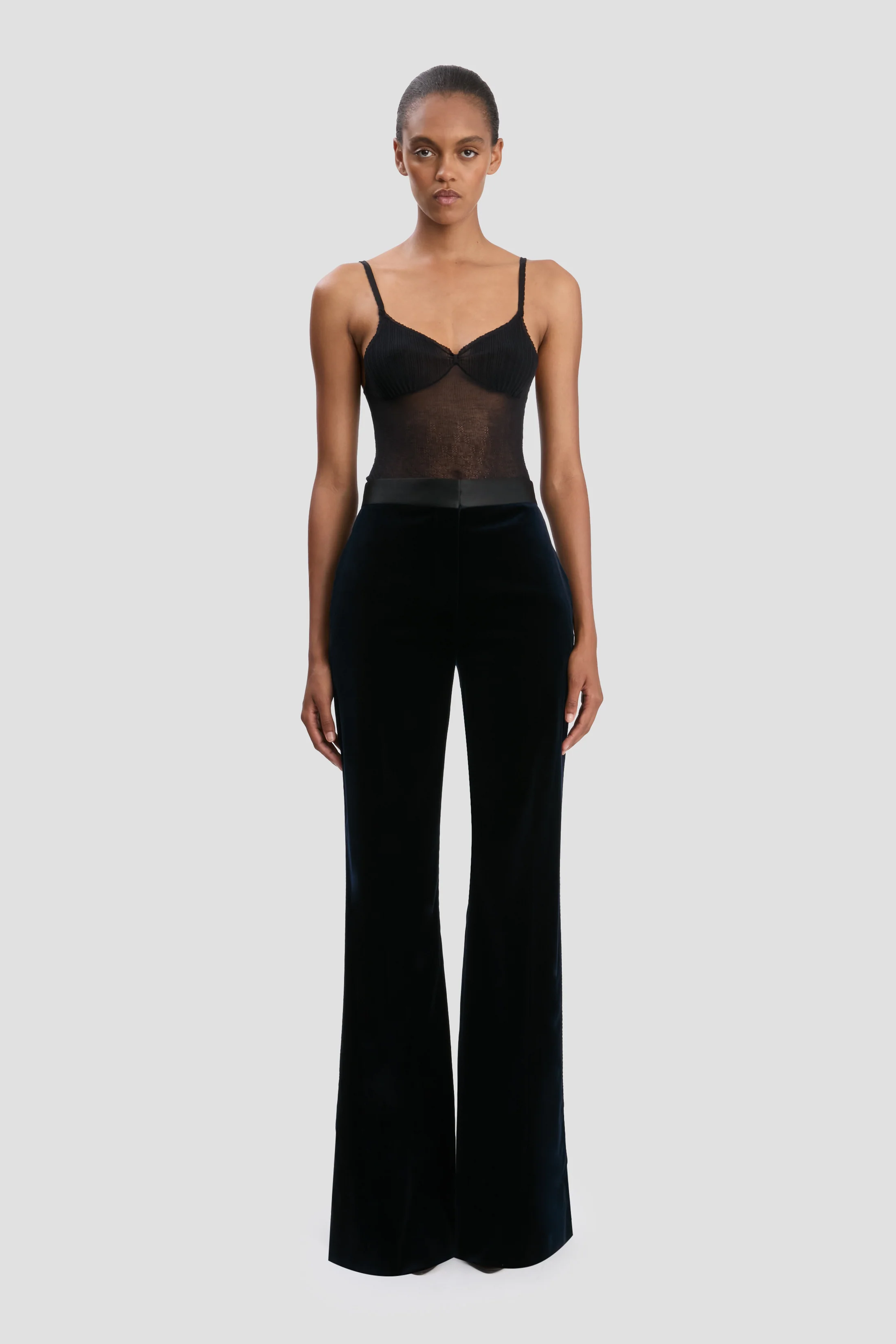 2856-alina-trouser-in-midnight-velvet-1.webp Alina Trouser In Midnight Velvet