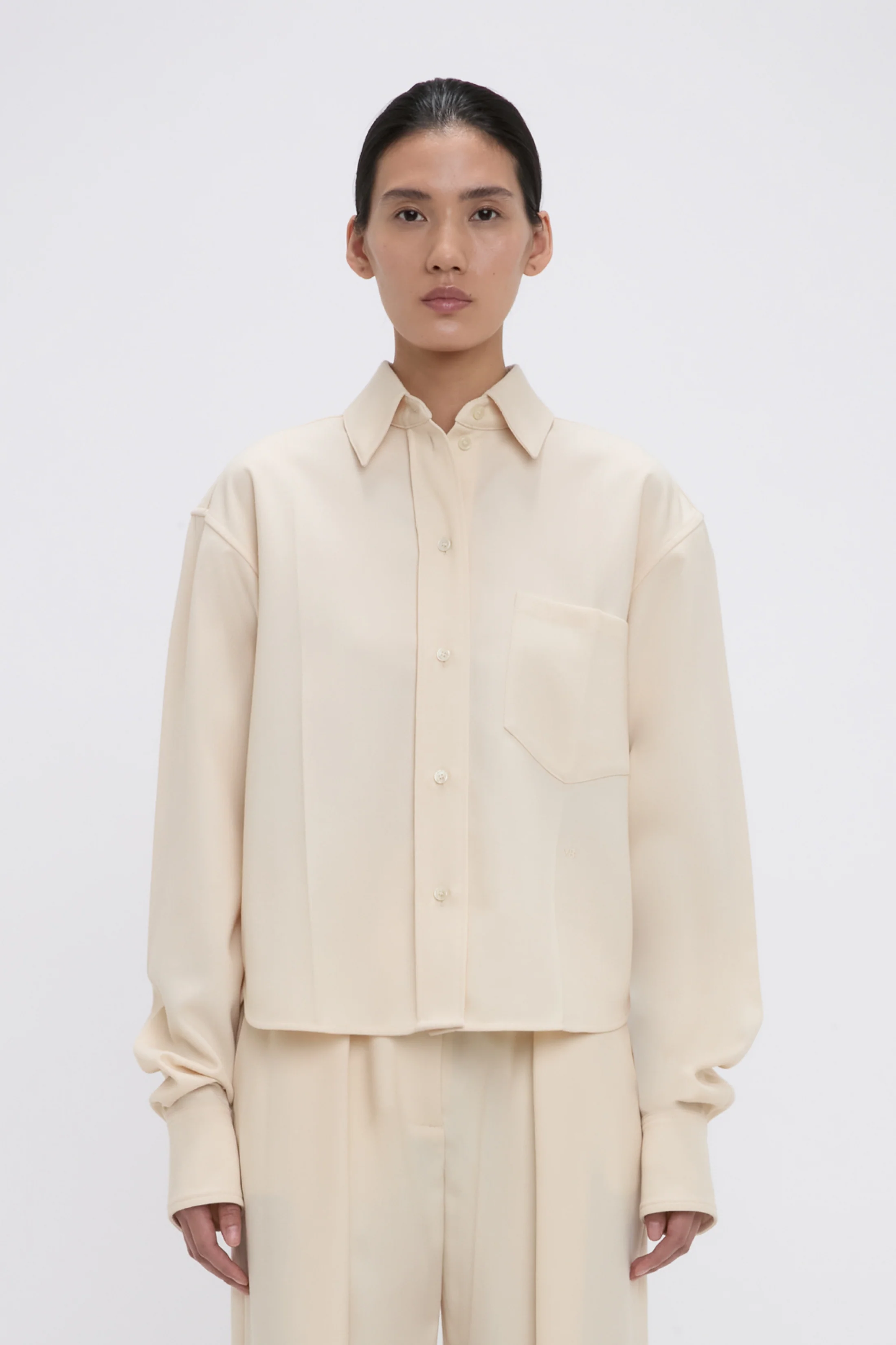 Ellys Shirt In Alabaster