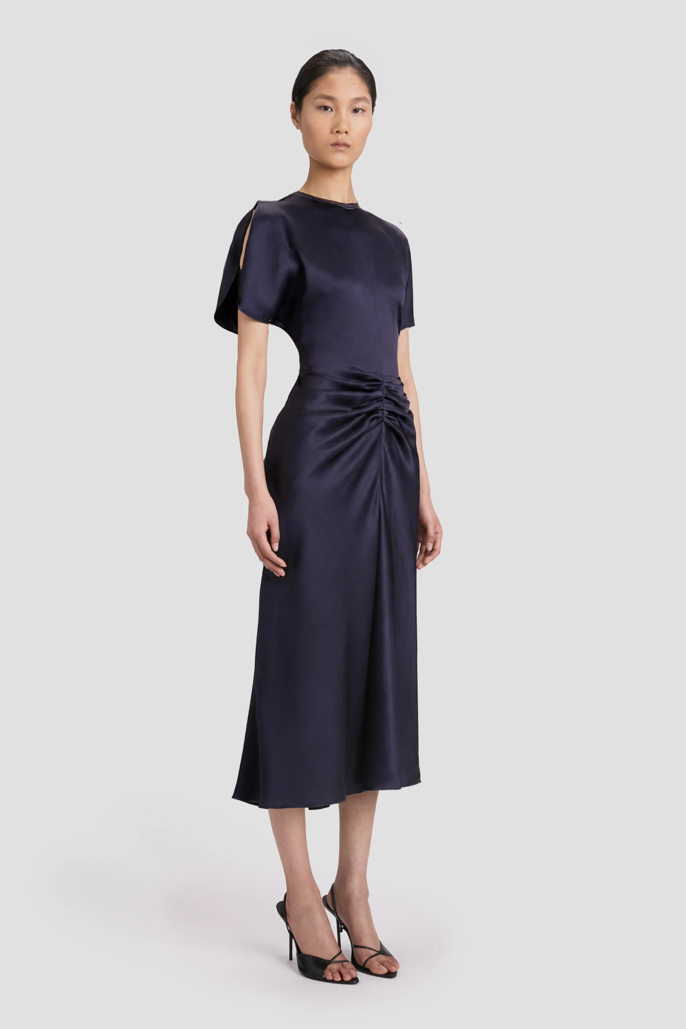 Bela Midi Dress In Midnight