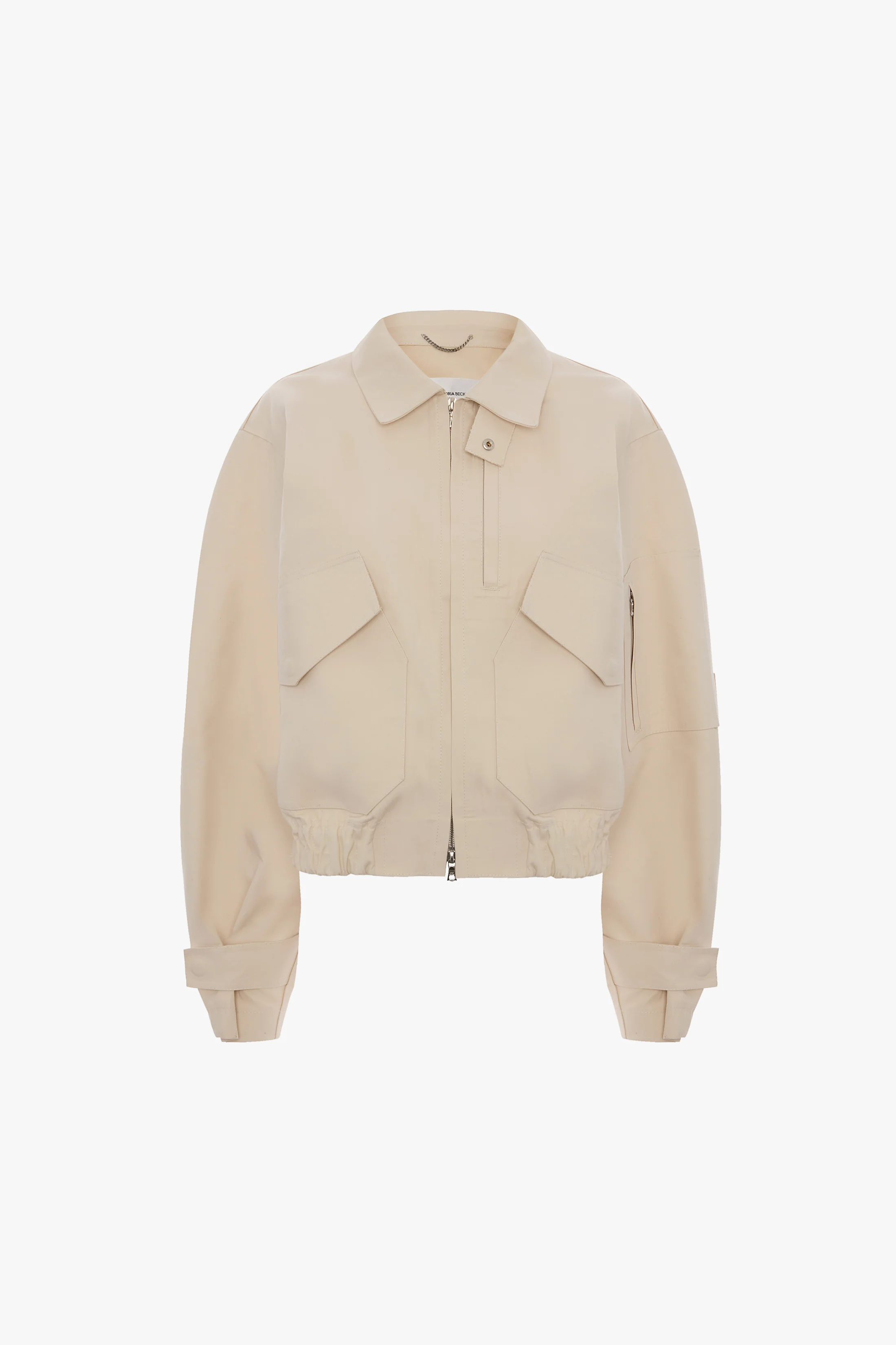 Victoria Beckham X Mackintosh Bomber Jacket In Putty
