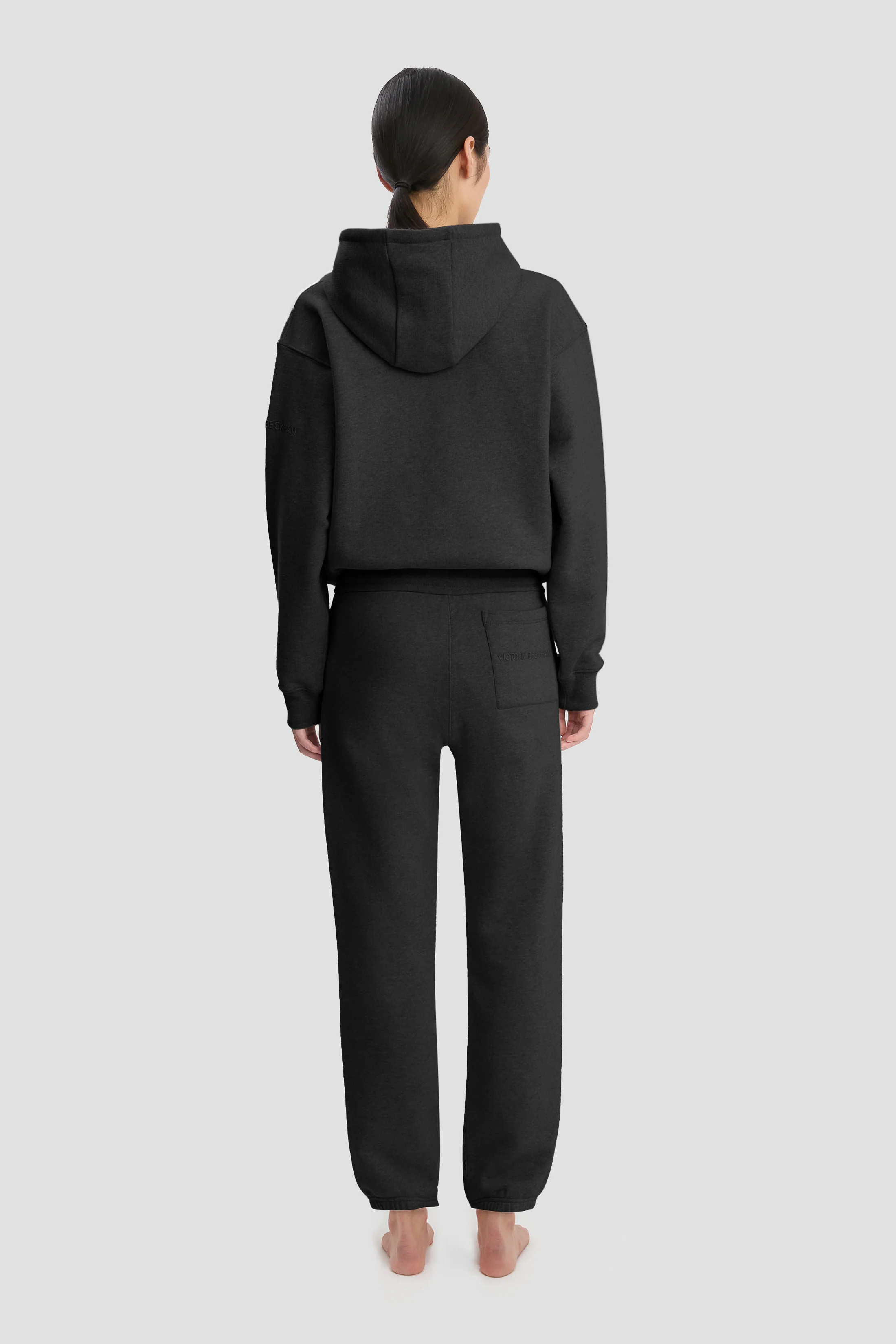 Logo Embroidered Jogger In Black