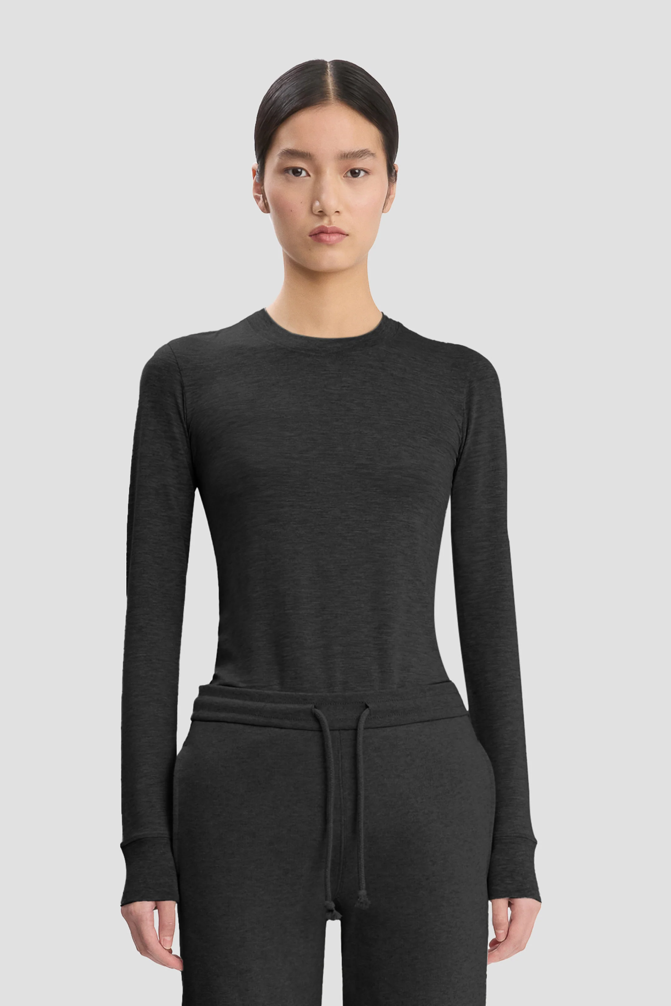 2931-long-sleeve-t-shirt-in-black-1.webp Long Sleeve T-Shirt In Black