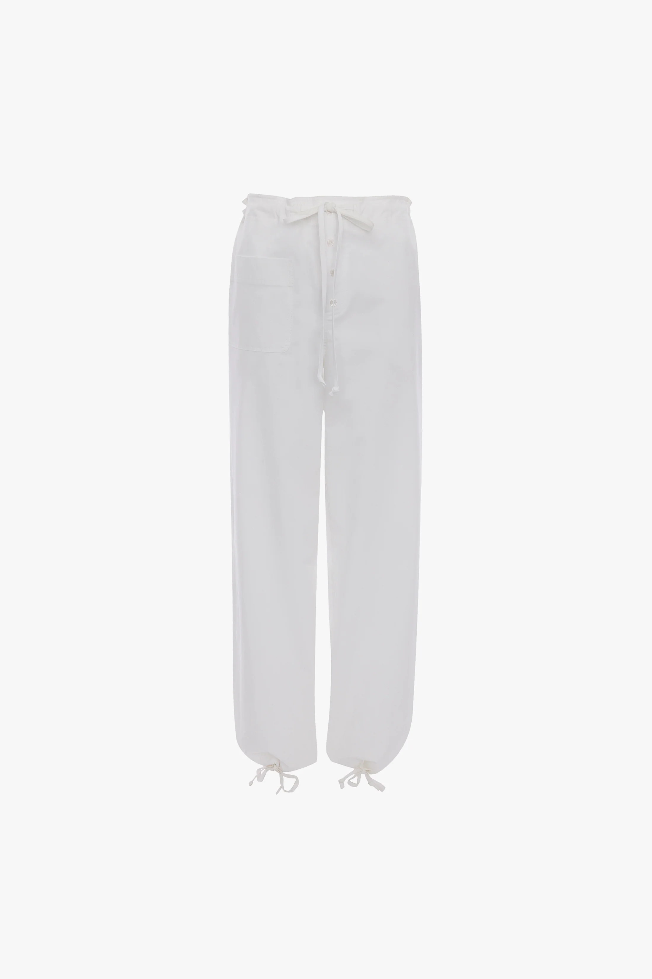 Cargo Trouser In White