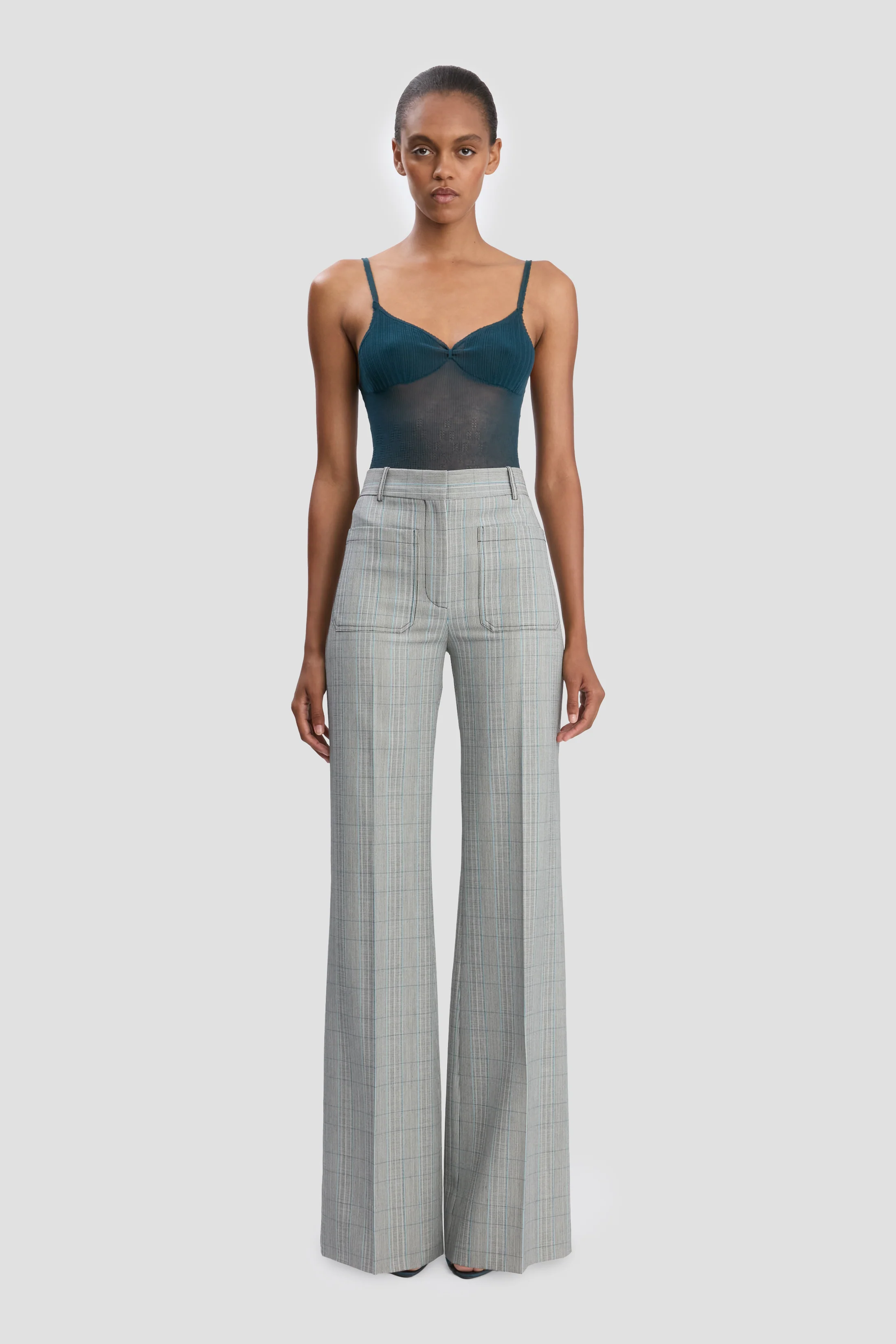3014-alina-trouser-in-blue-grey-check-1.webp Alina Trouser In Blue-Grey Check