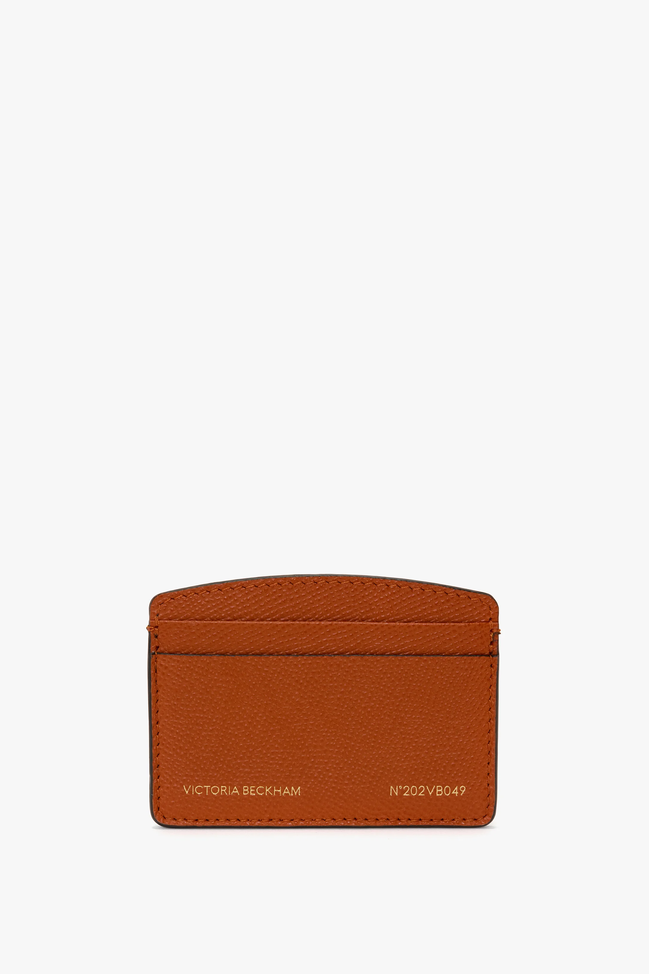 3229-victoria-card-holder-in-burnt-orange-grained-leather-1.webp Victoria Card Holder In Burnt Orange Grained Leather