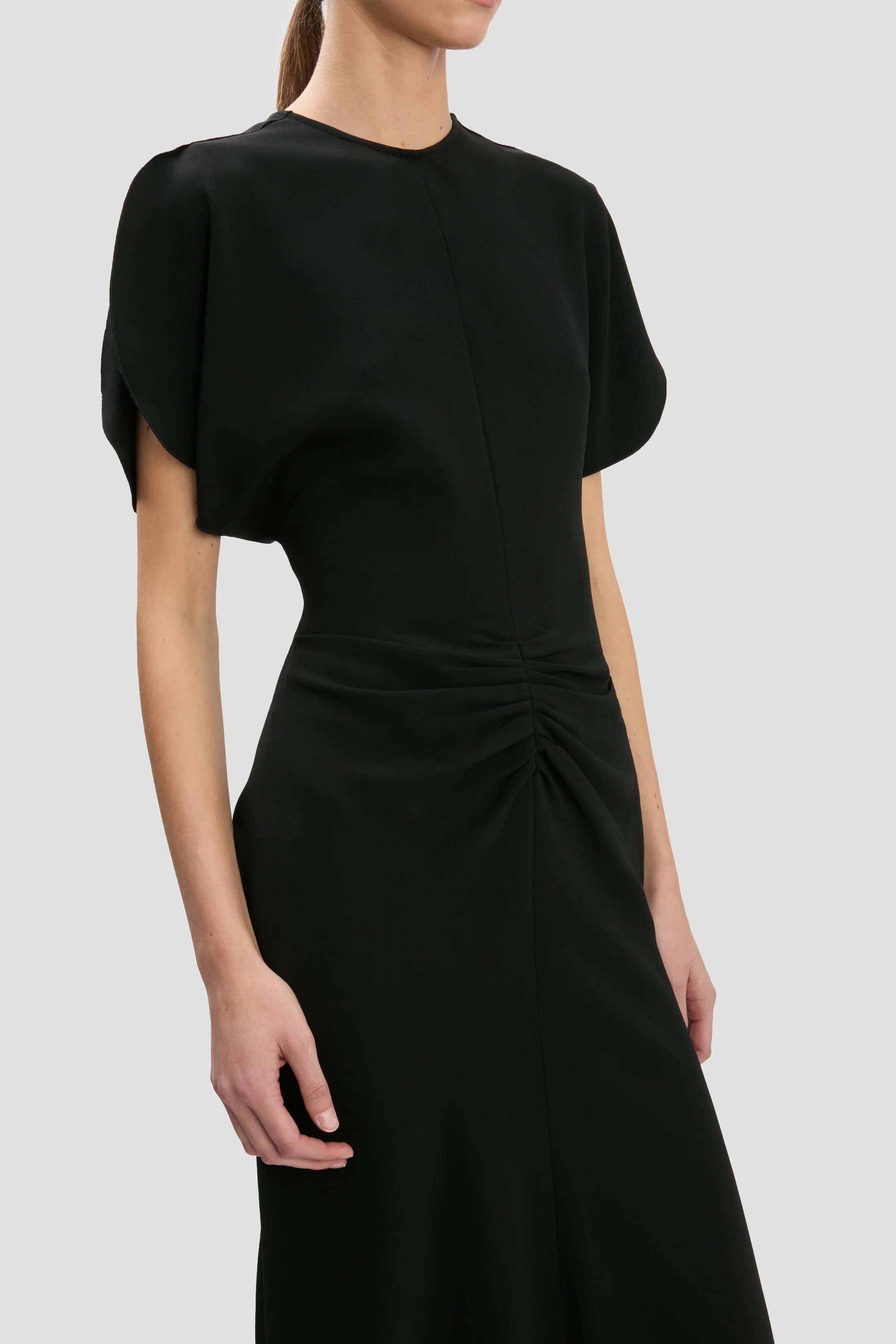 Bela Midi Dress In Black