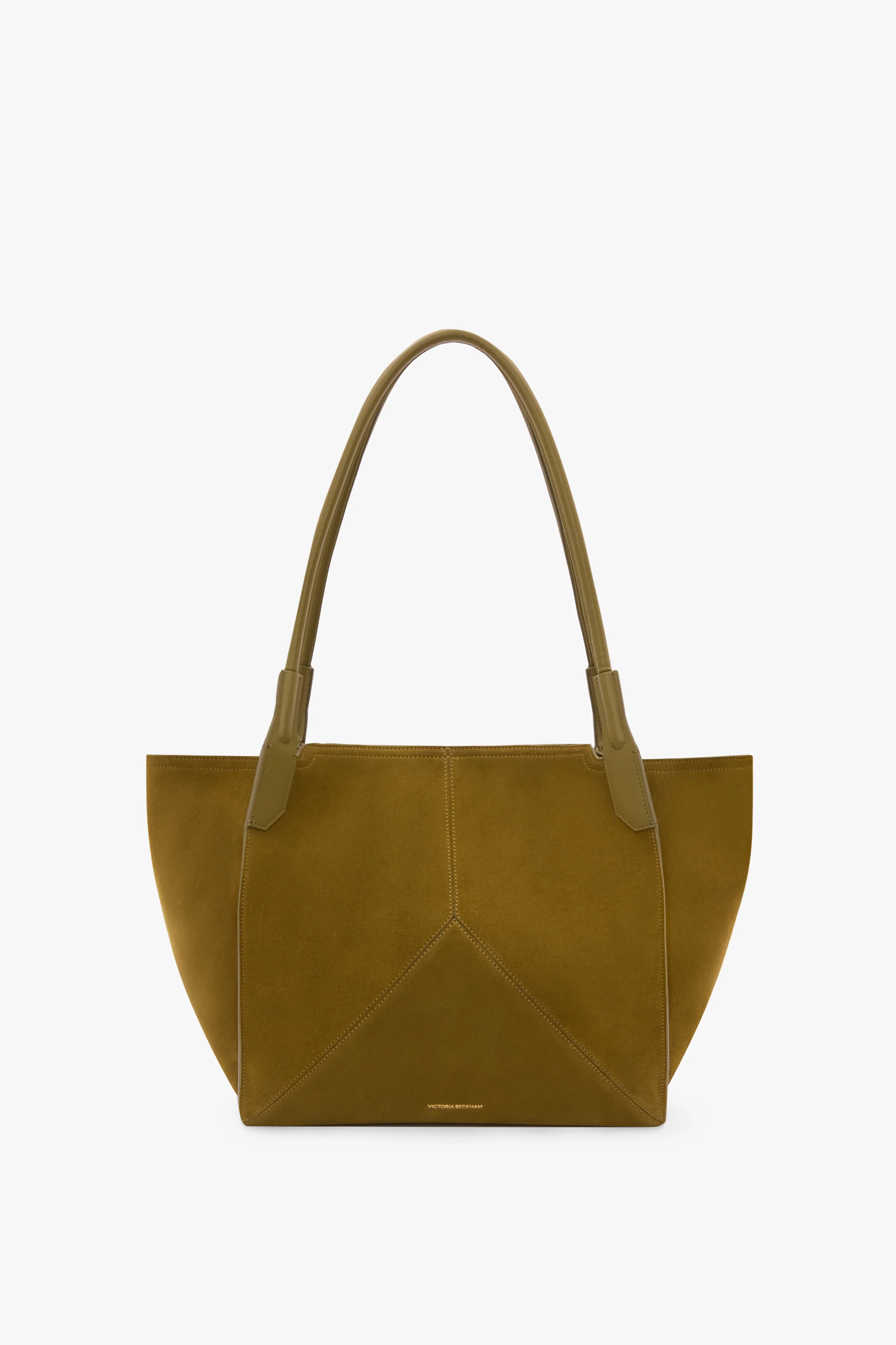 Victoria Tote In Cactus Green Suede