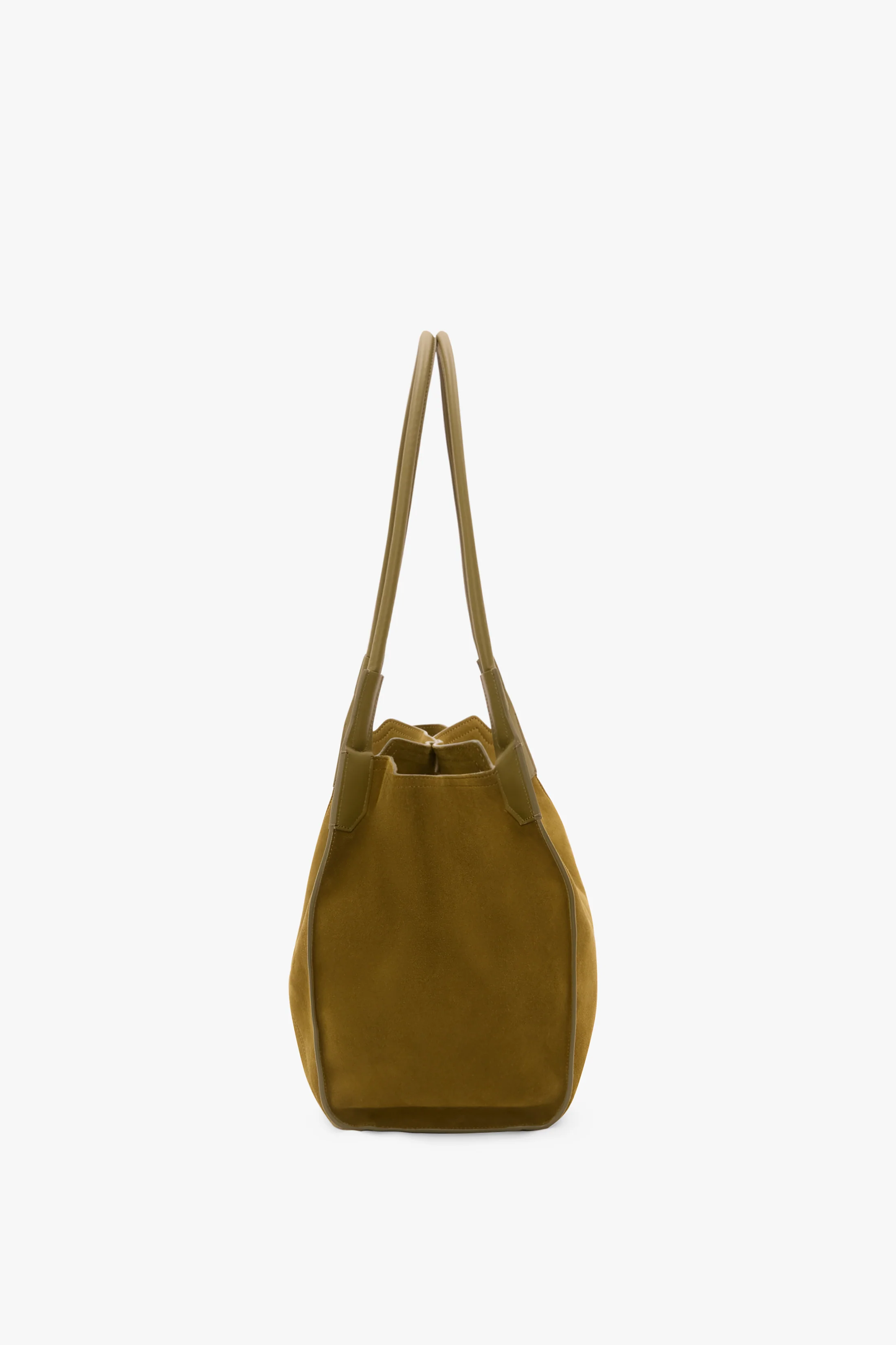 Victoria Tote In Cactus Green Suede
