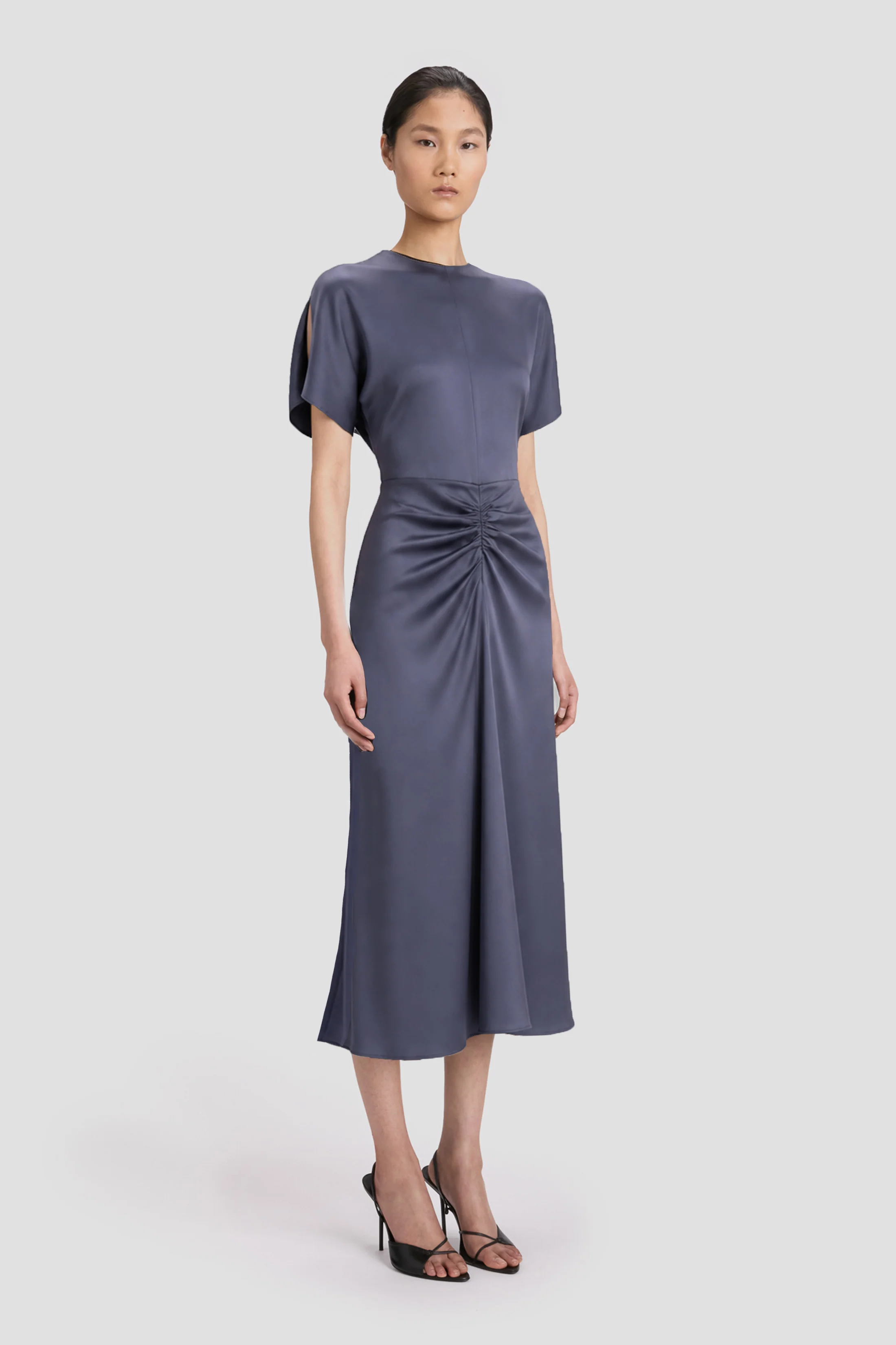 Bela Midi Dress In Eclipse