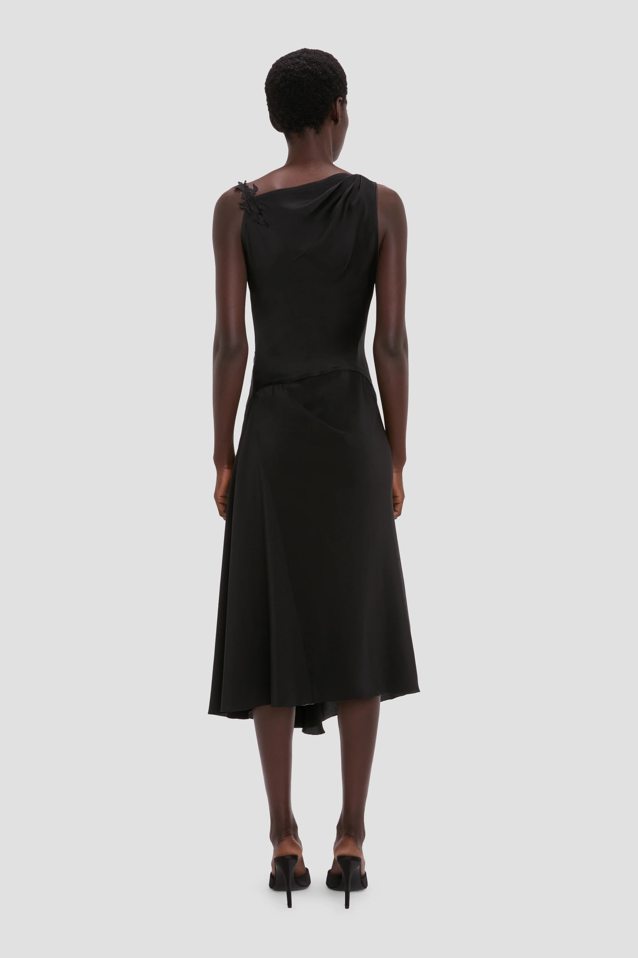 Lace Dress In Black