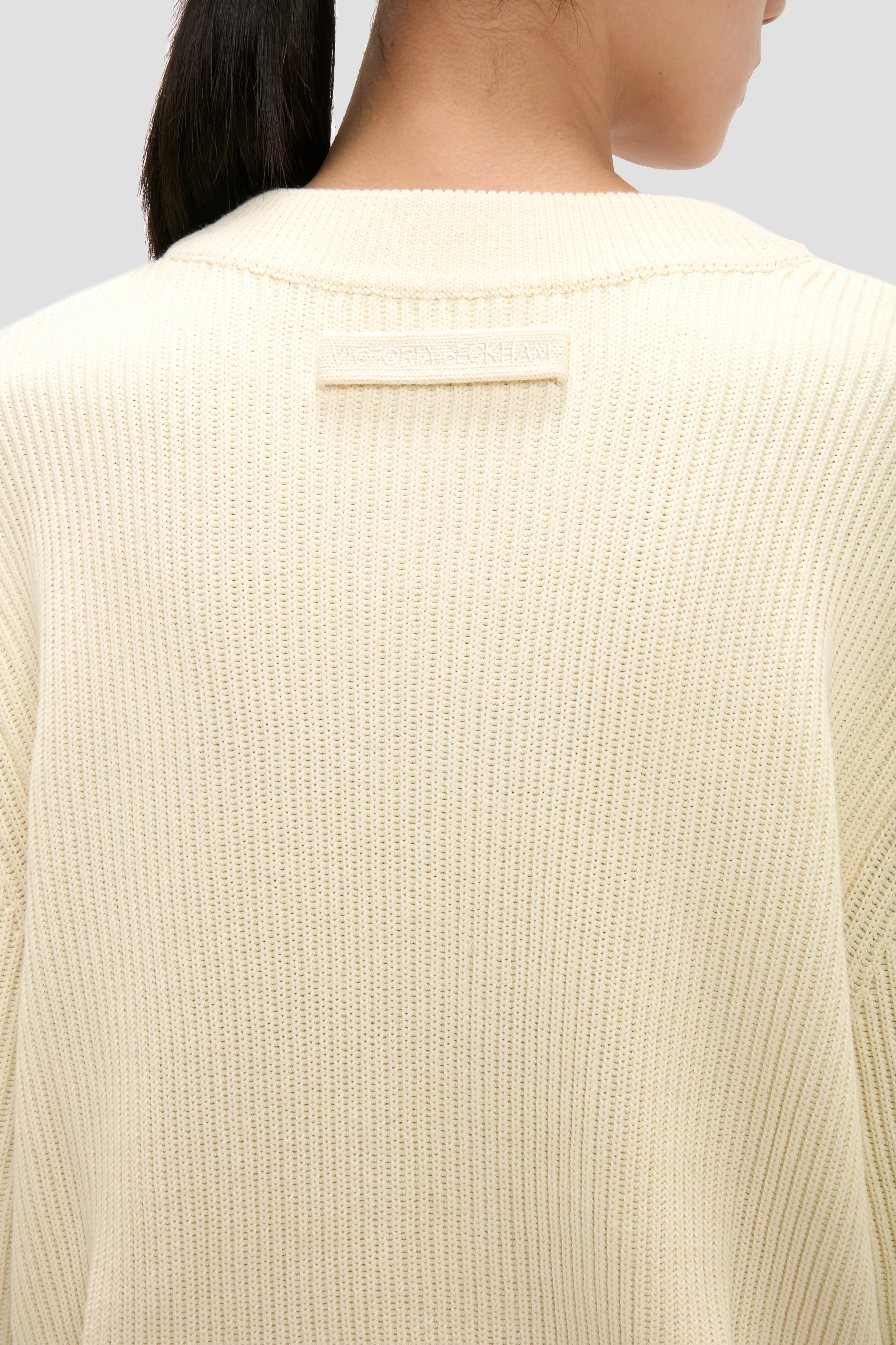Relaxed Fit Jumper In Ivory