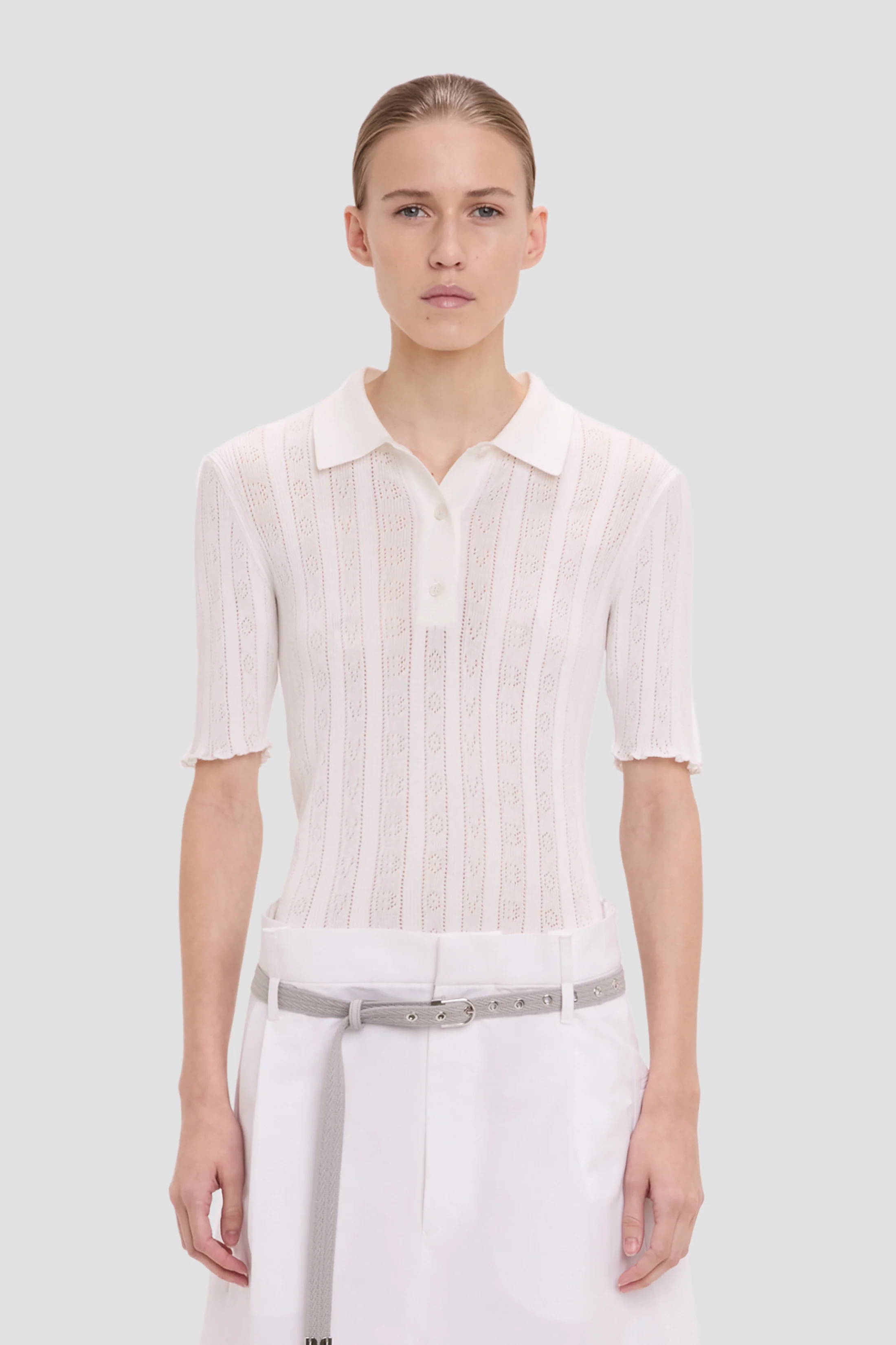 386-frill-polo-top-in-white-1.webp Frill Polo Top In White