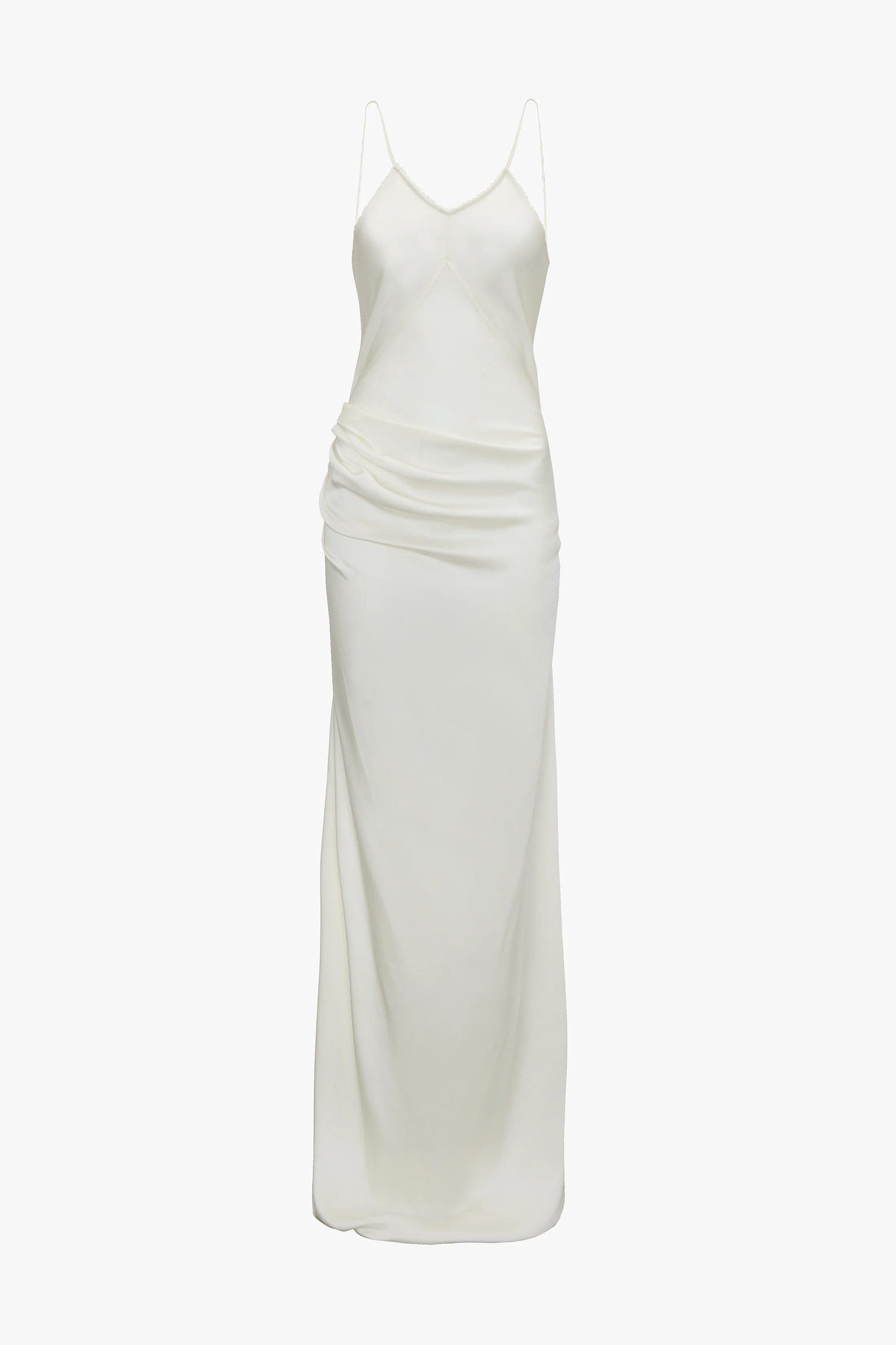 Cami Floor-Length Dress In Ivory