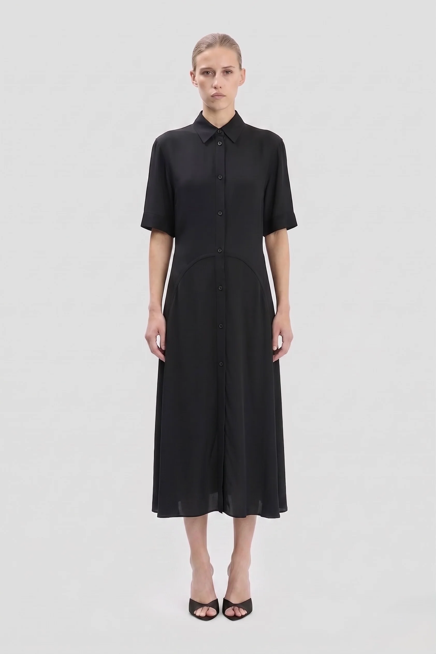 436-panelled-midi-dress-in-black-1.webp Panelled Midi Dress In Black