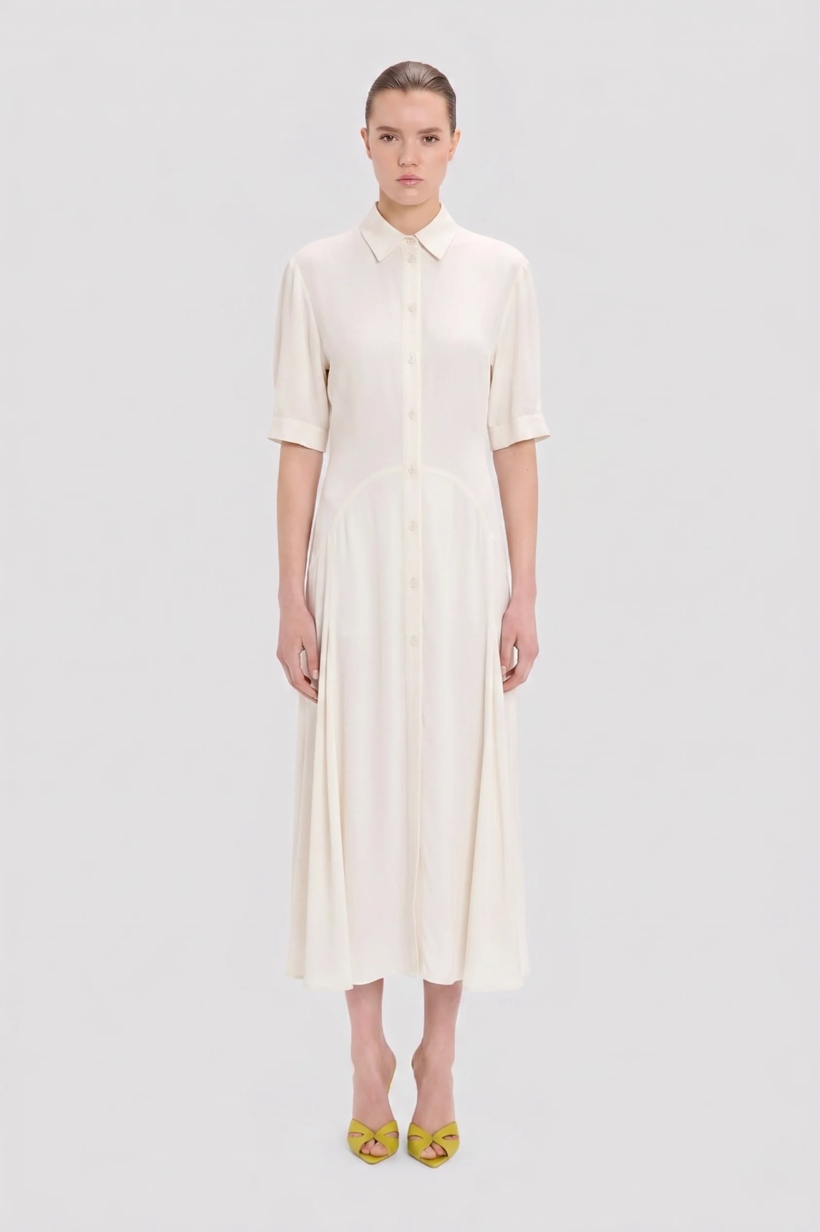 443-panelled-midi-dress-in-white-1.webp Panelled Midi Dress In White