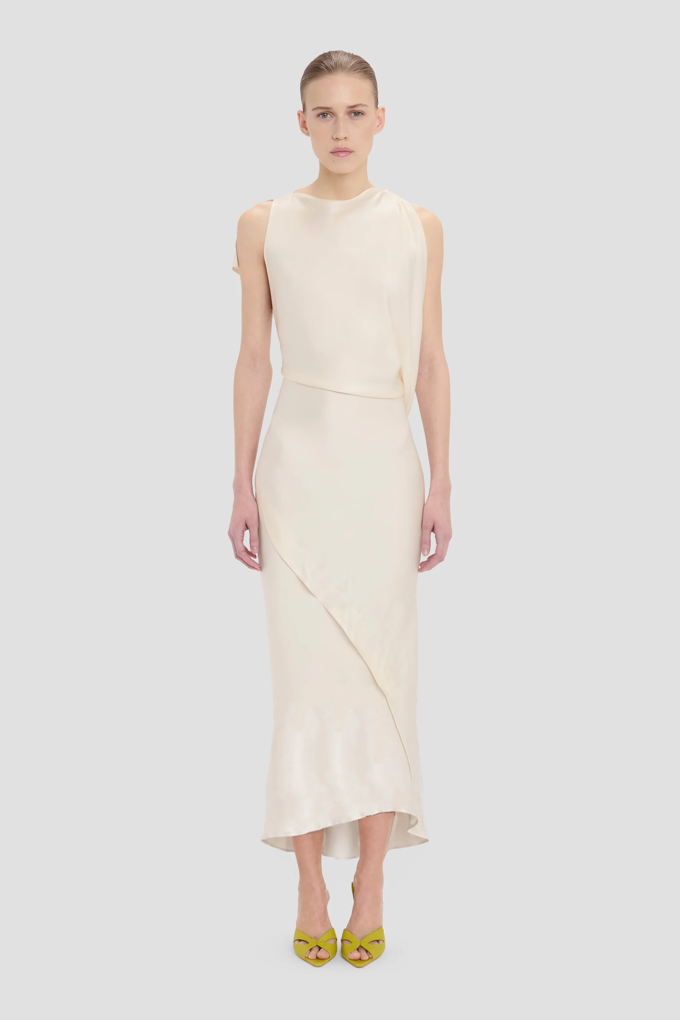 Kyra Midi Dress In Elderflower