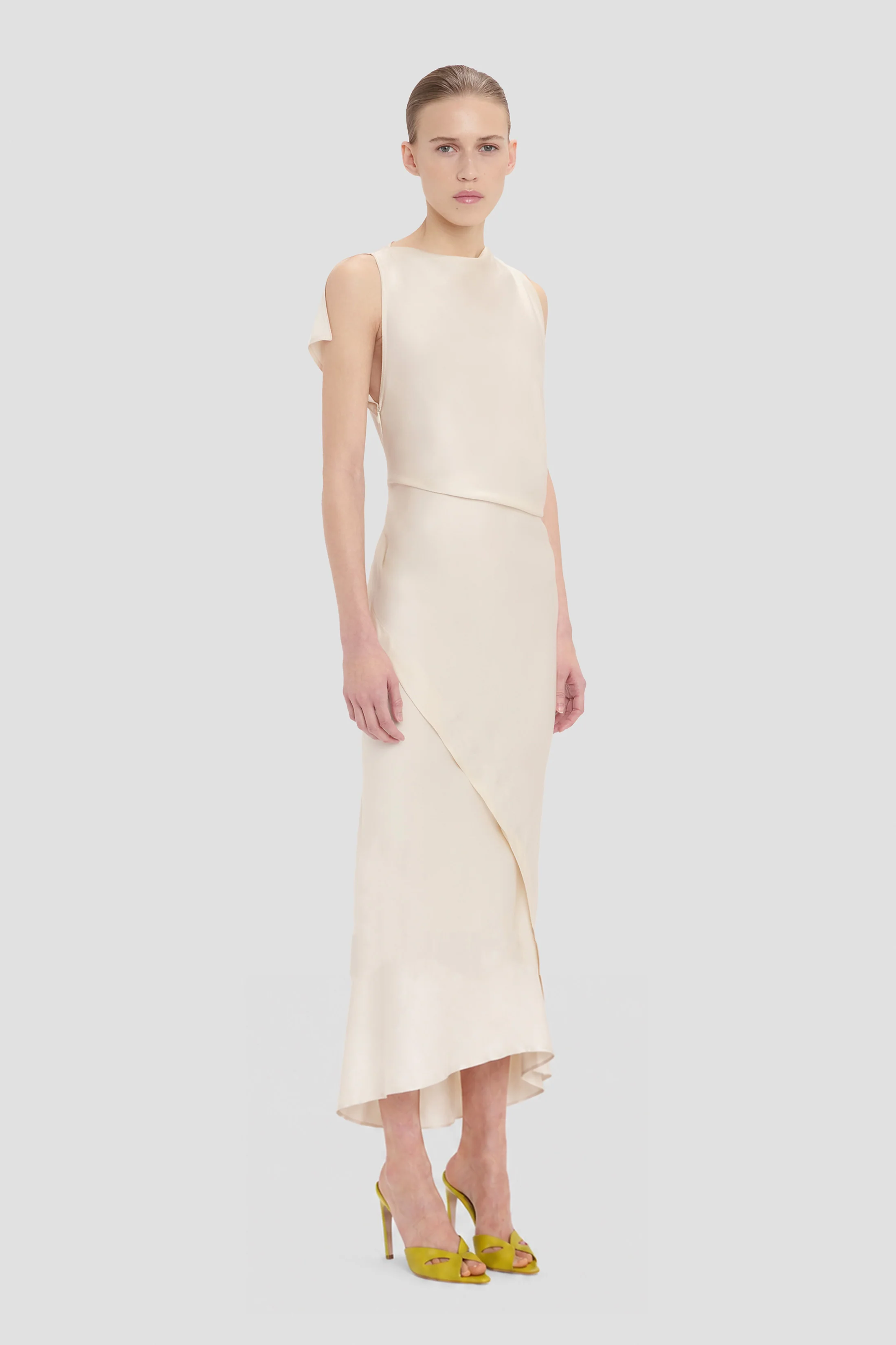 Kyra Midi Dress In Elderflower