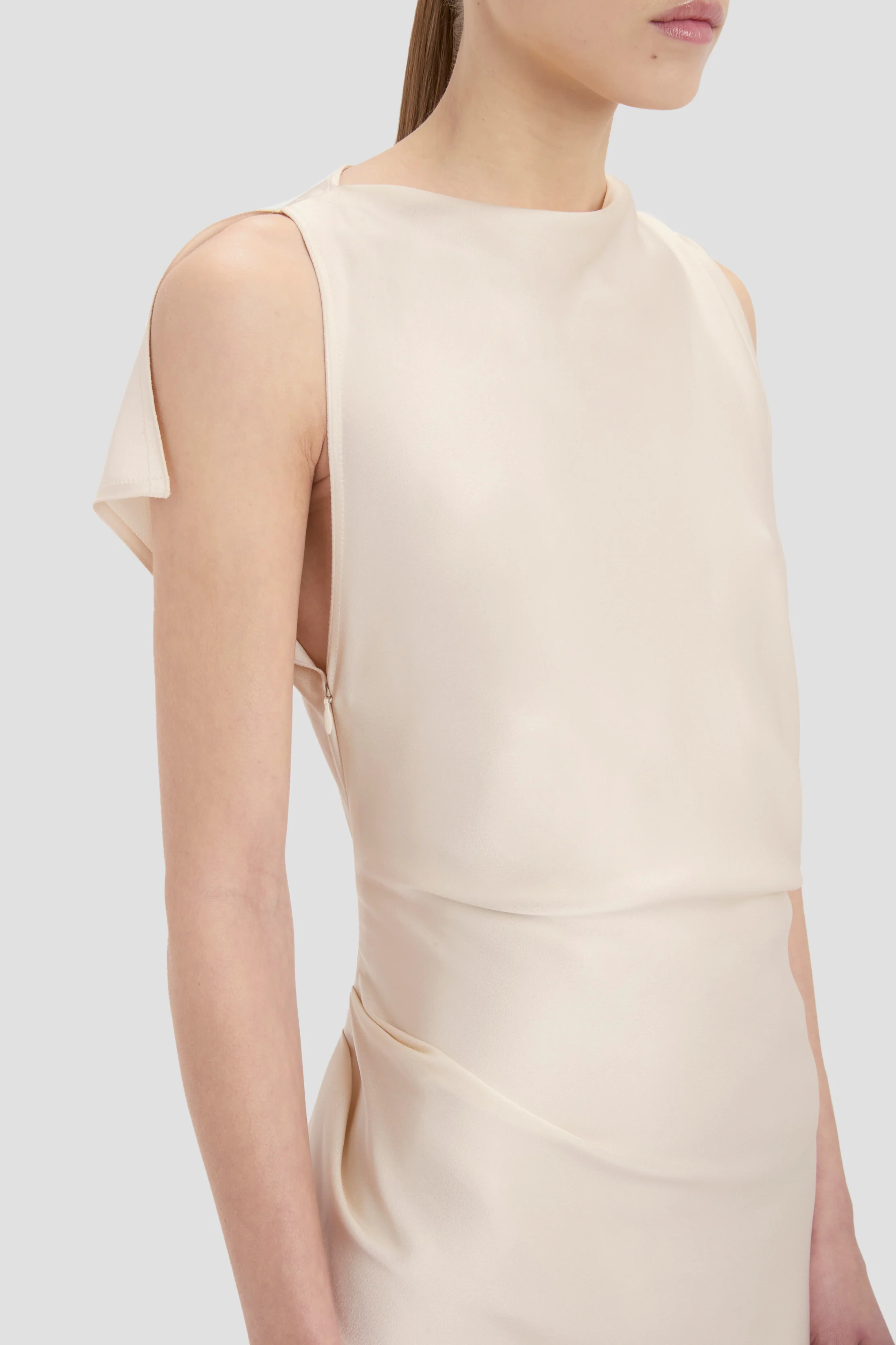Kyra Midi Dress In Elderflower