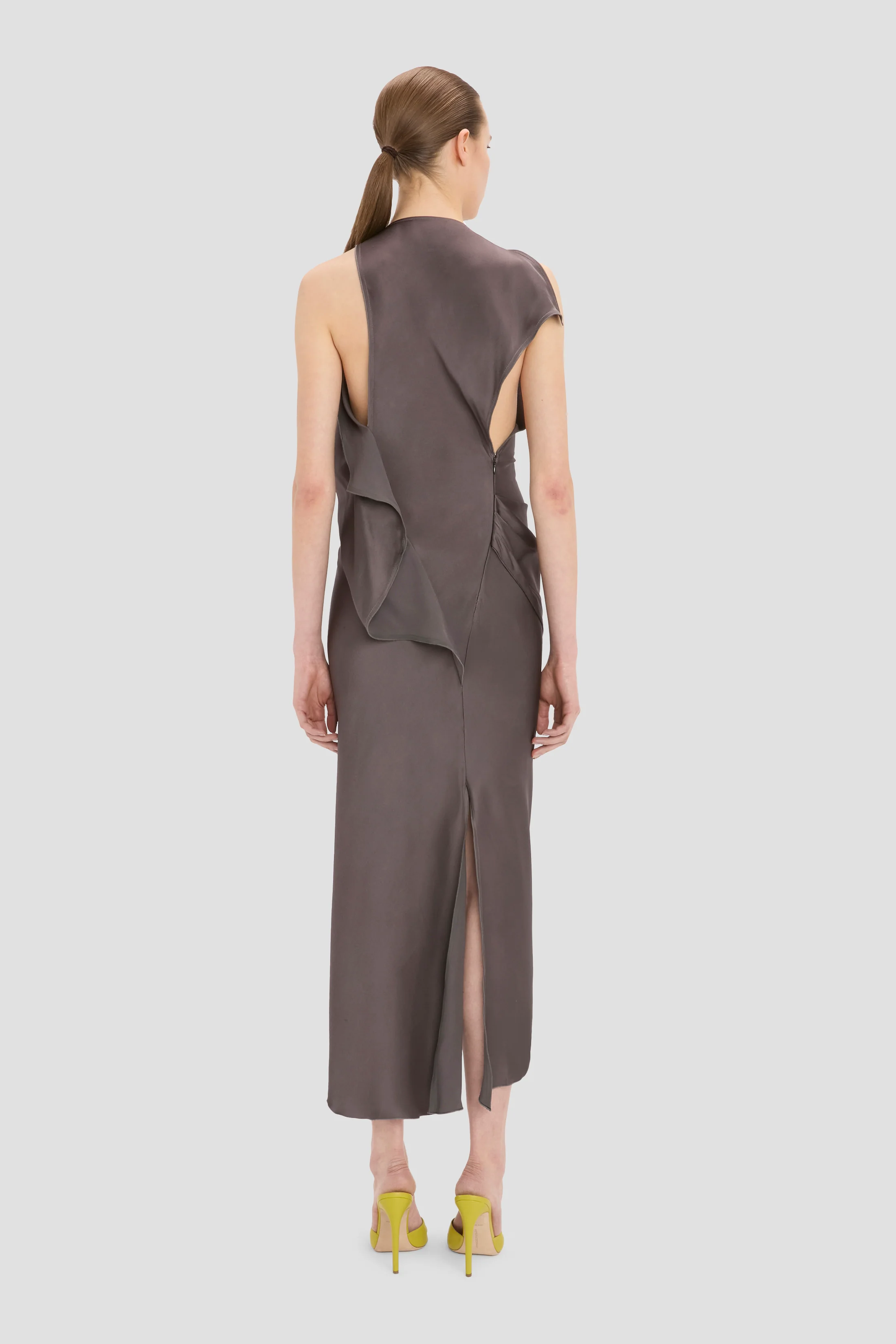 Kyra Midi Dress In Ore