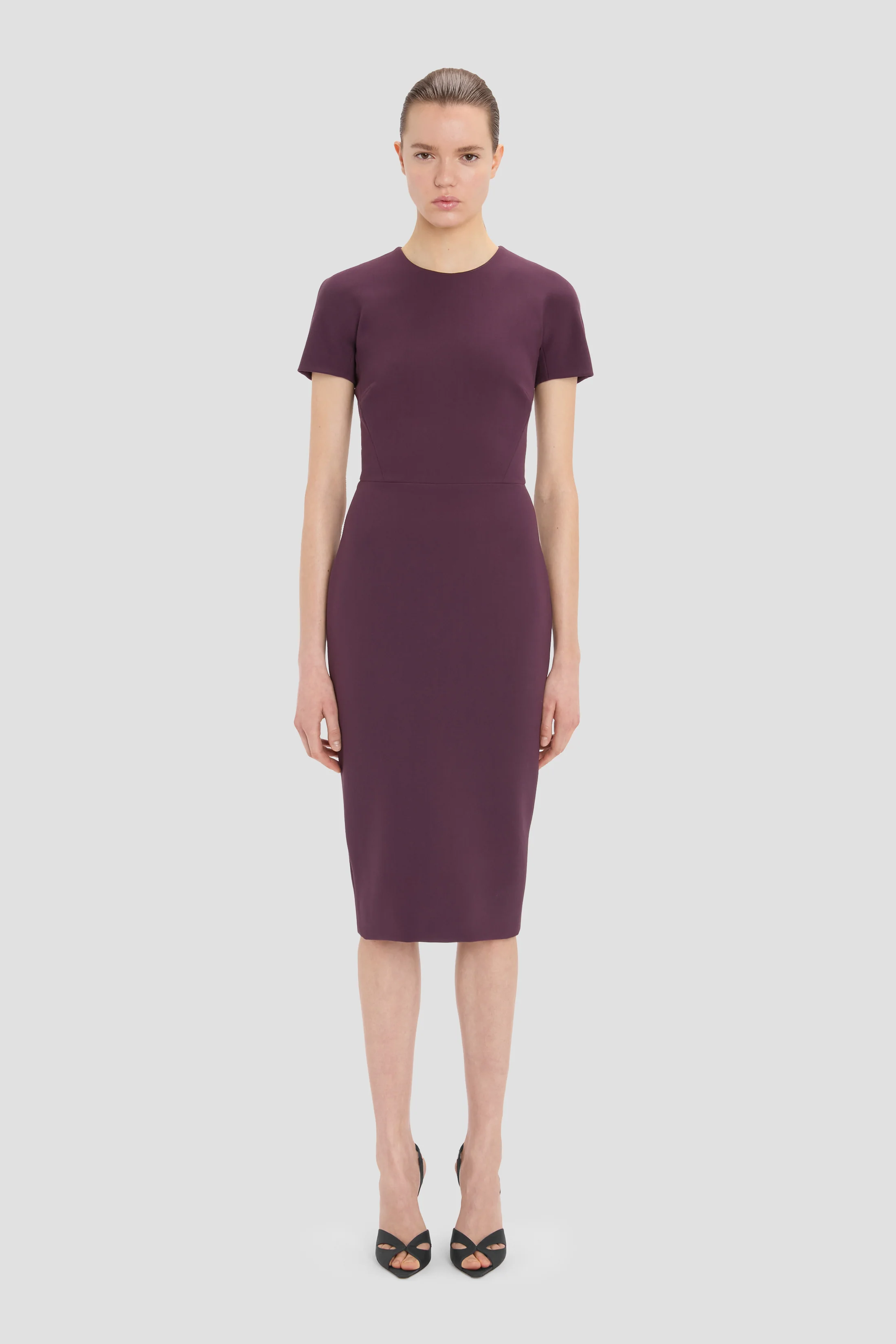 Claude Midi Dress In Fig