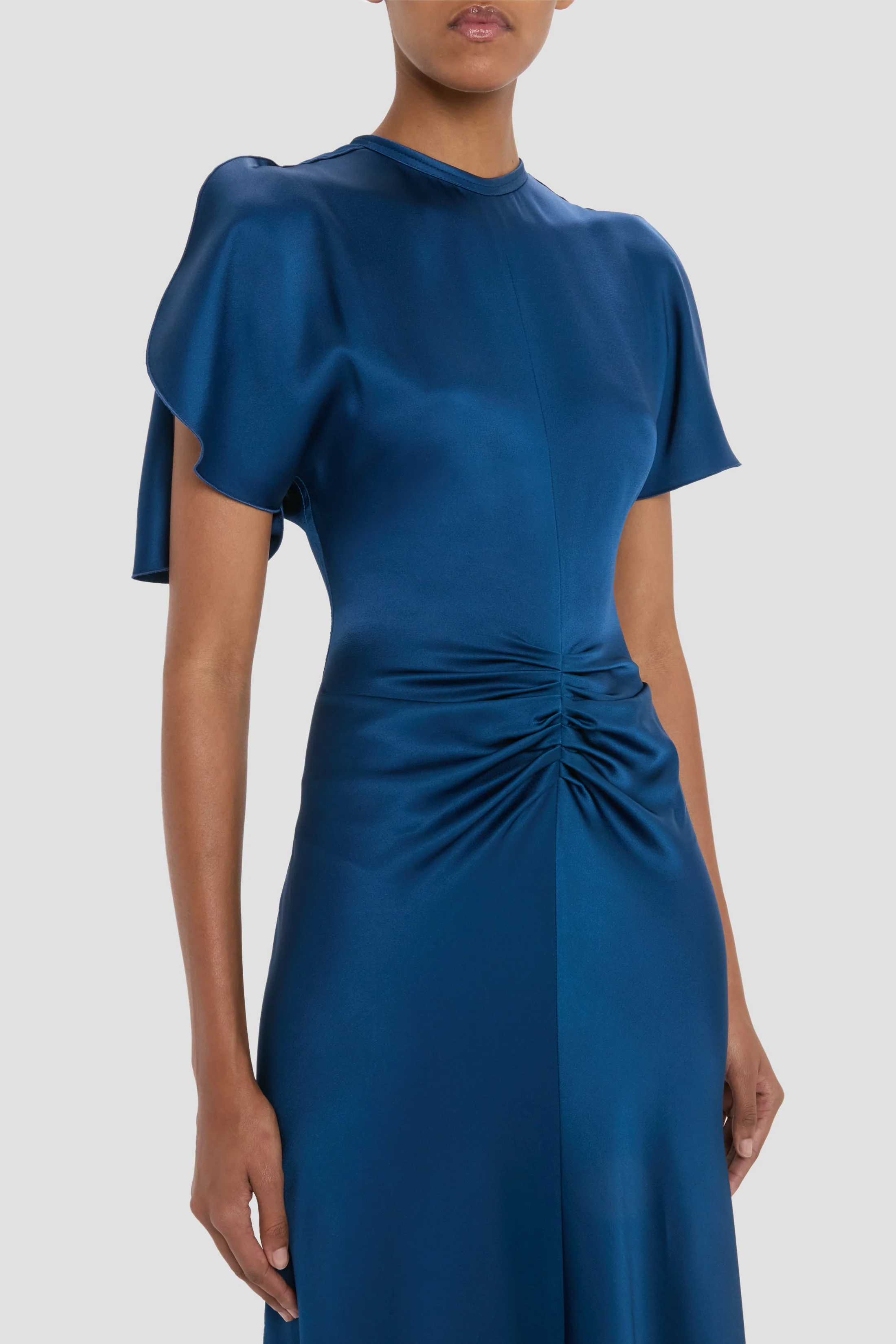 Isabella Gown In Dark Ocean