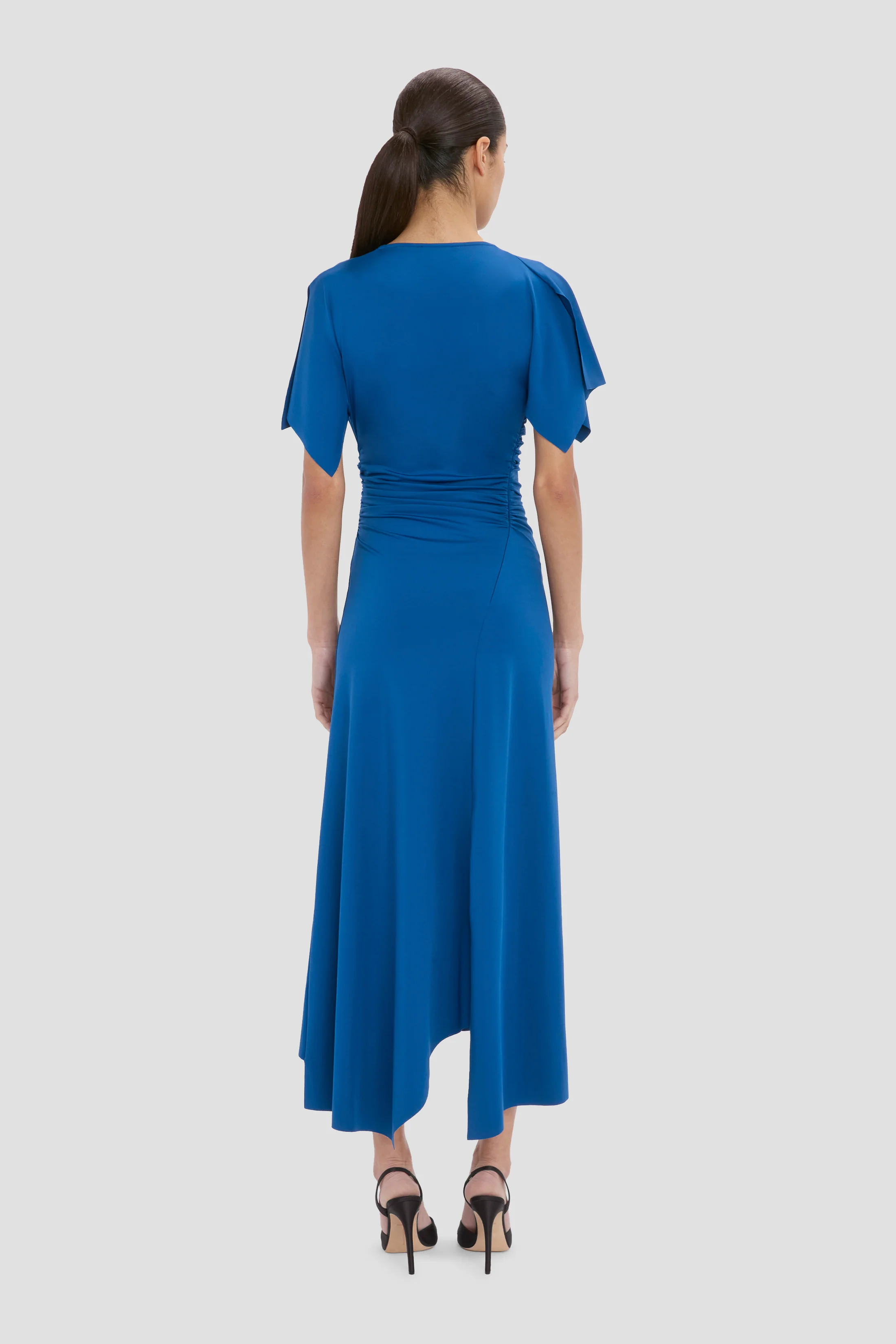 569-blousey-midi-dress-in-blue-5.webp Blousey Midi Dress In Blue